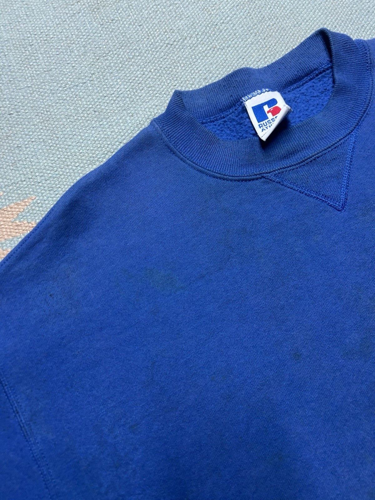Vintage Vintage Russell athletic crewneck sweatshirt blank usa large Size US L / EU 52-54 / 3 - 9 Thumbnail