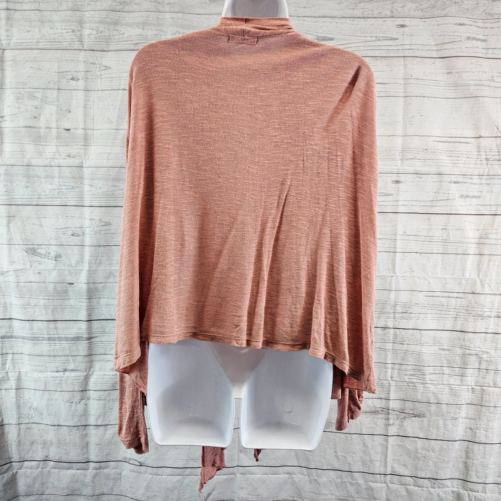 Vintage Pins and Needles Womens Cardigan Sz Medium Pink Open Front Long Sleeve M Cardigan Womens Pink Open Front Long Sleeve Sizing M Size M / US 6-8 / IT 42-44 - 4 Thumbnail