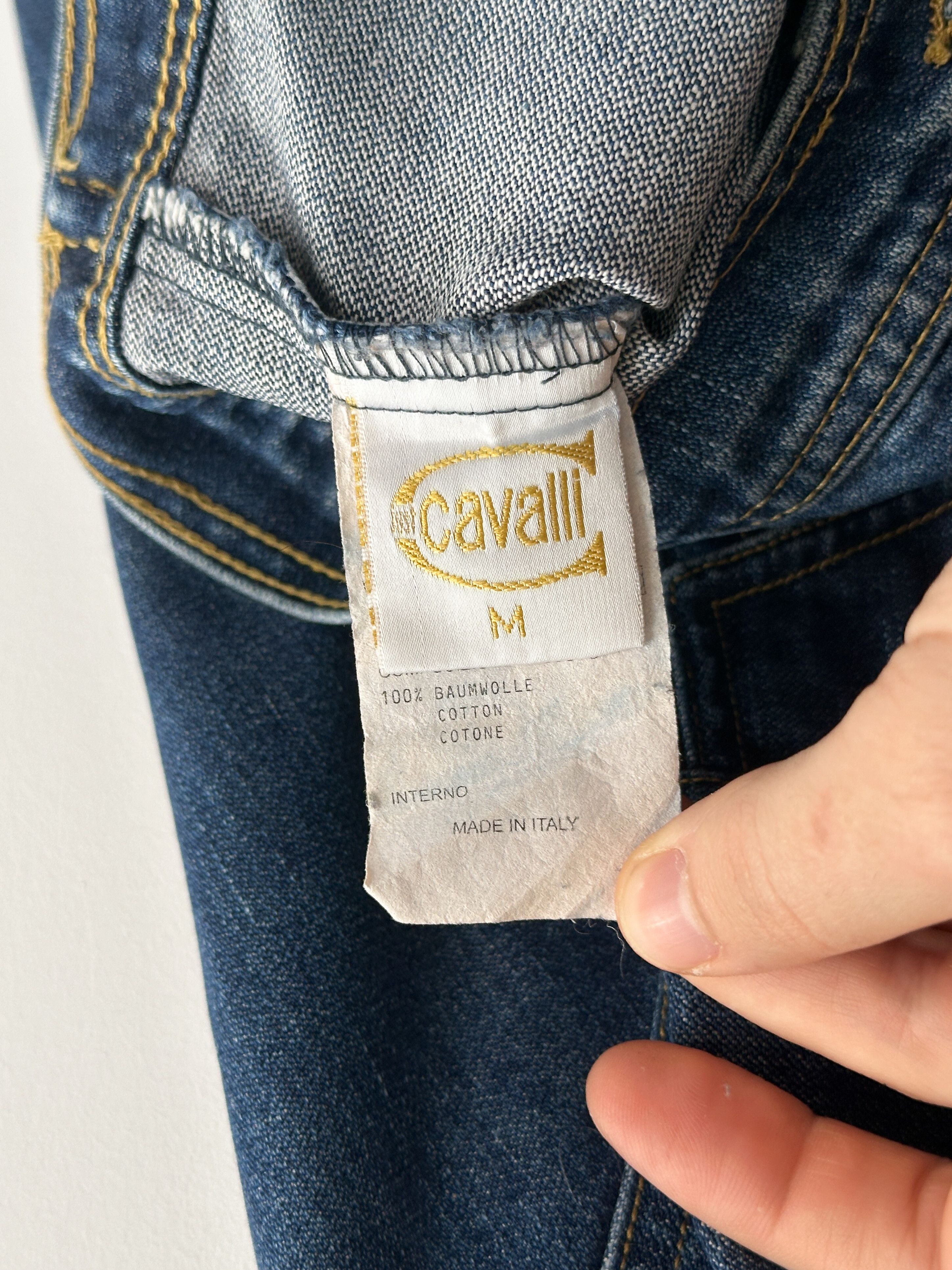 Just Cavalli Vintage Y2K Just Cavalli Jeans Denim Jacket Size M / US 6-8 / IT 42-44 - 8 Thumbnail