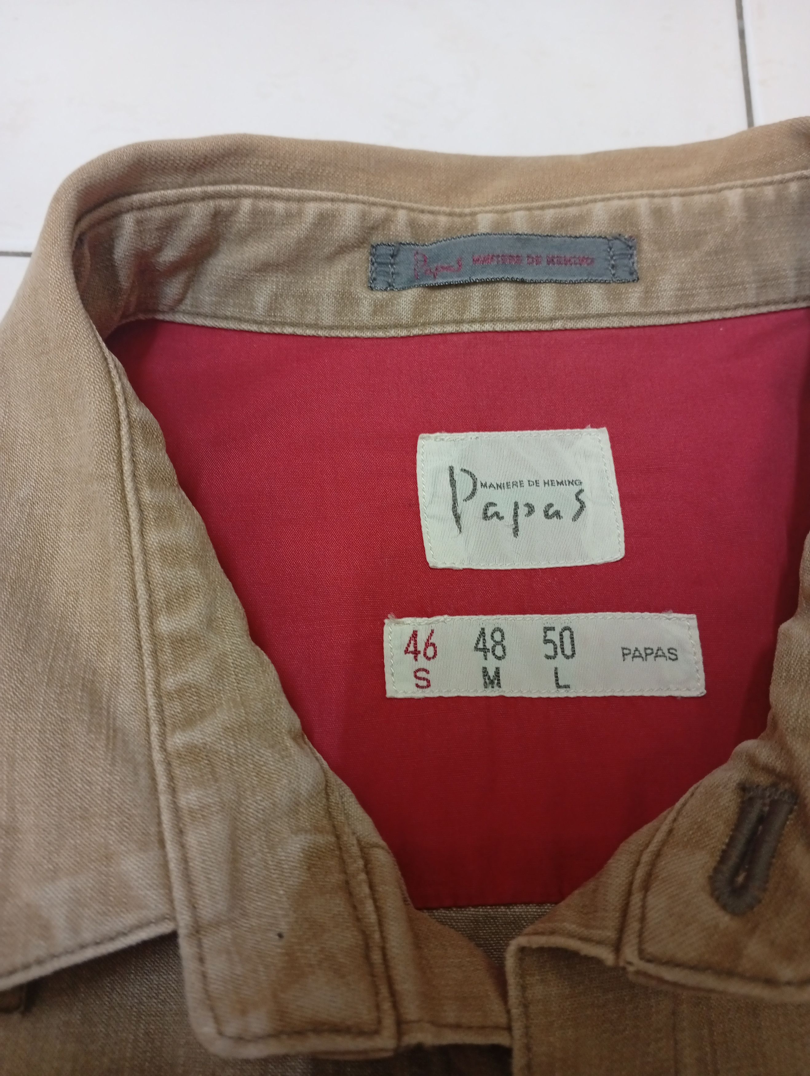 Japanese Brand Papas X Maniere De Heming Size US M / EU 48-50 / 2 - 9 Thumbnail