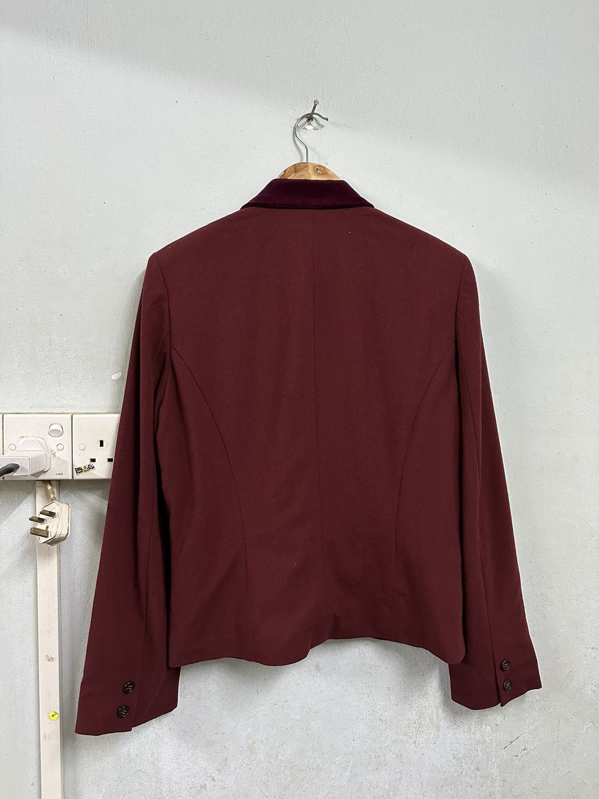 Yohji Yamamoto 👹Yohji Yamamoto Y’S Bis Wool Crop-Top Jacket (Woman) Size US S / EU 44-46 / 1 - 9 Thumbnail