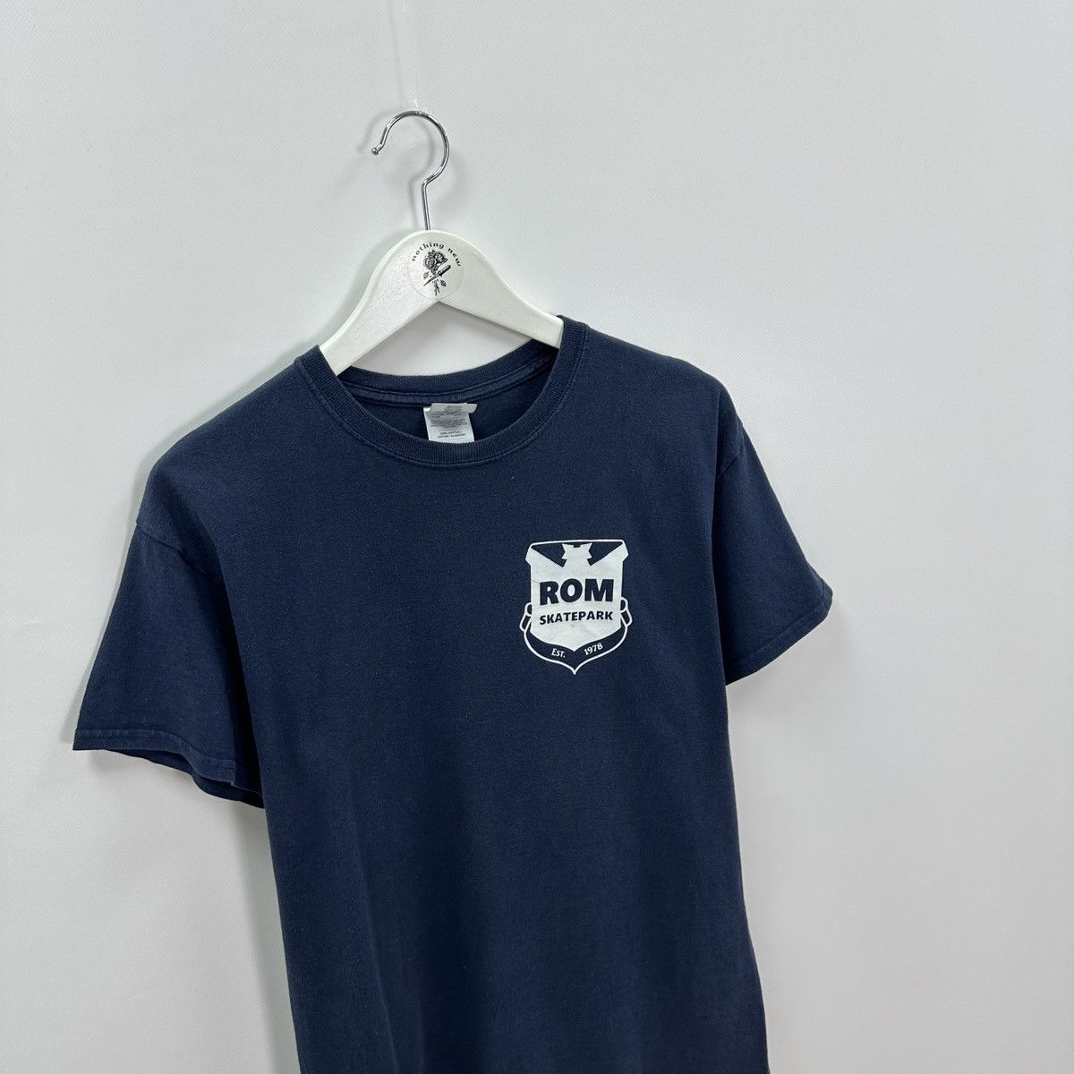 Vintage Vintage 00s Rom Skatepark Skateboarding tee promo sk8 og Size US M / EU 48-50 / 2 - 5 Thumbnail
