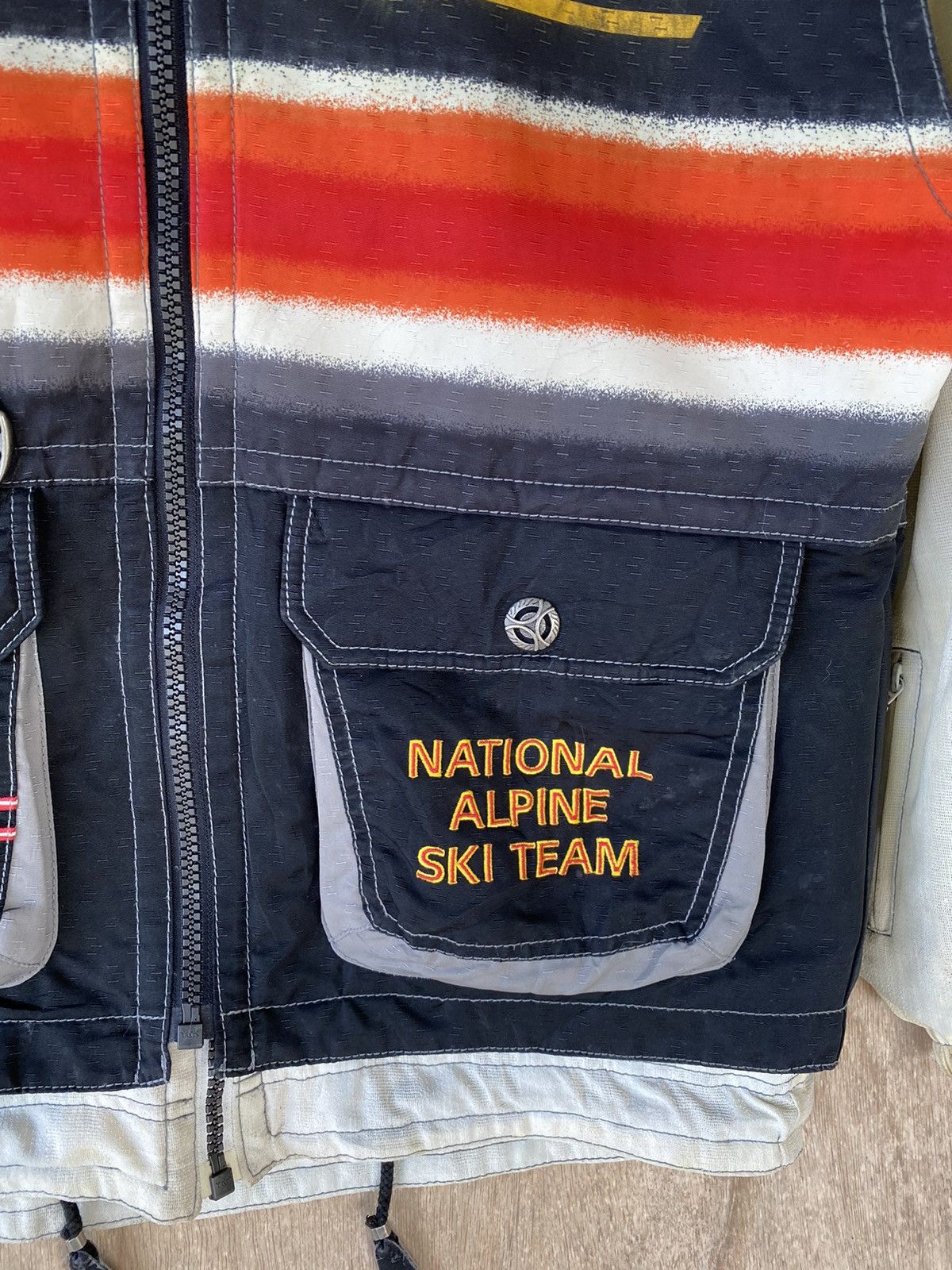 Japanese Brand × Mizuno 👘SALE👘VINTAGE MIZUNO NATIONAL ALPINE SKI TEAM JACKET Size US L / EU 52-54 / 3 - 6 Thumbnail