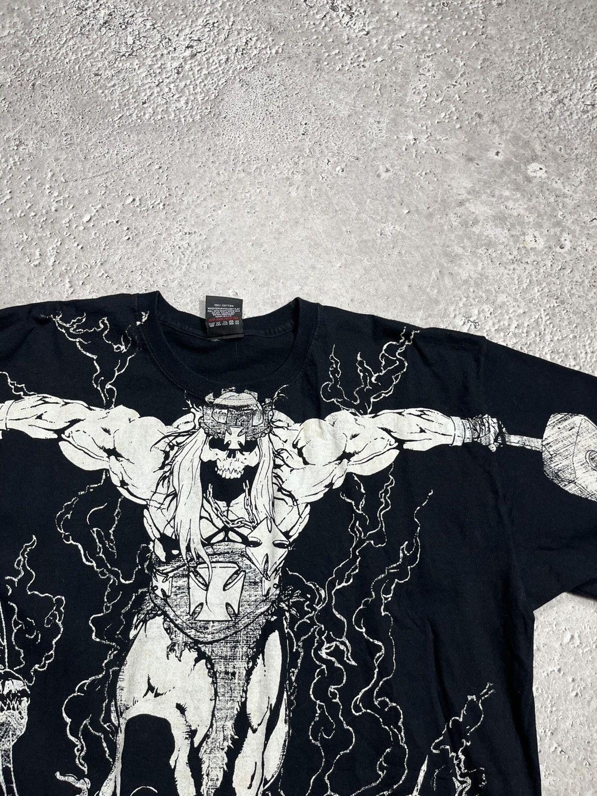 WWE Vintage 2008 WWE Triple H All Over Print T Shirt Size US XL / EU 56 / 4 - 9 Thumbnail
