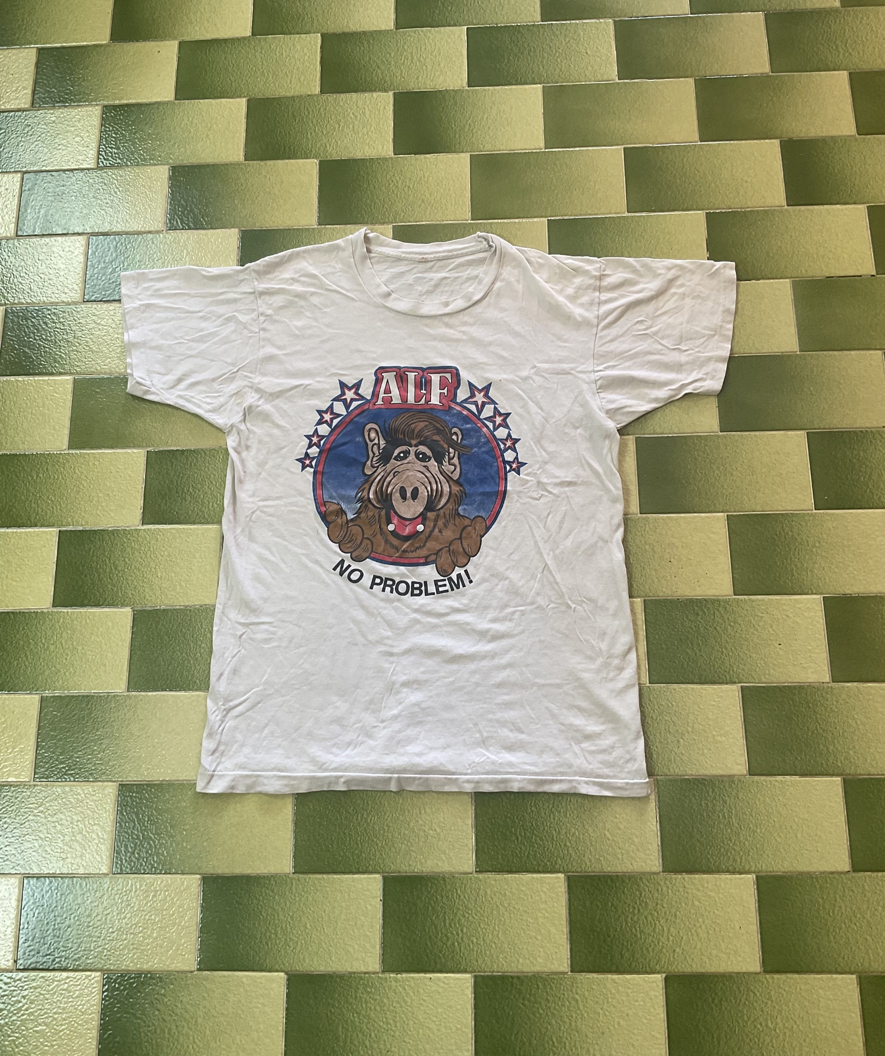 Cartoon Network Vintage 90s ALF No Problem T-Shirt Single Stitch Fits M Size US M / EU 48-50 / 2 - 1 Thumbnail