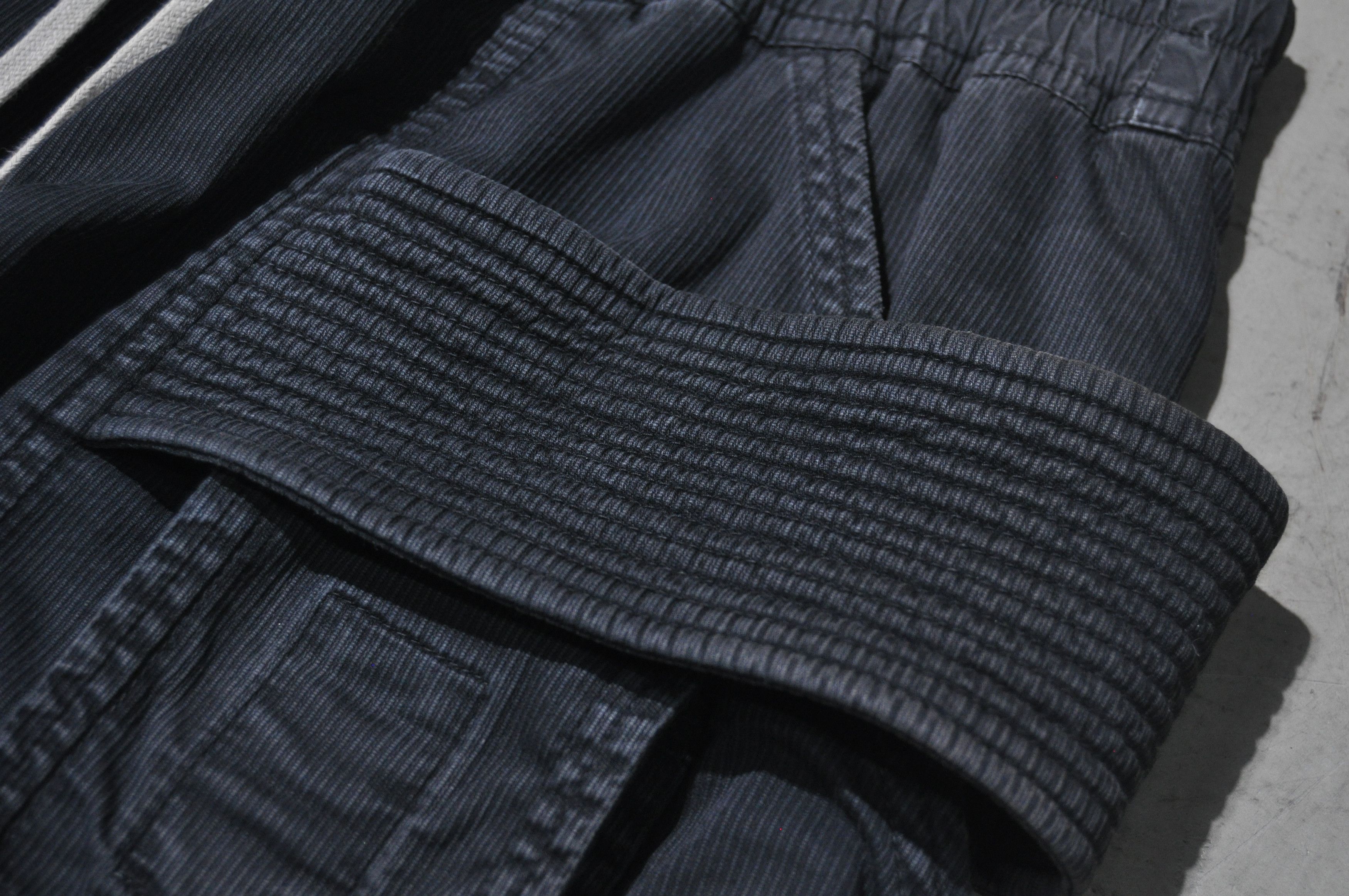 Rick Owens RO DRKSHDW - S/S 16 - Corduroy Creatch Cargo Pants Size US 30 / EU 46 - 4 Thumbnail