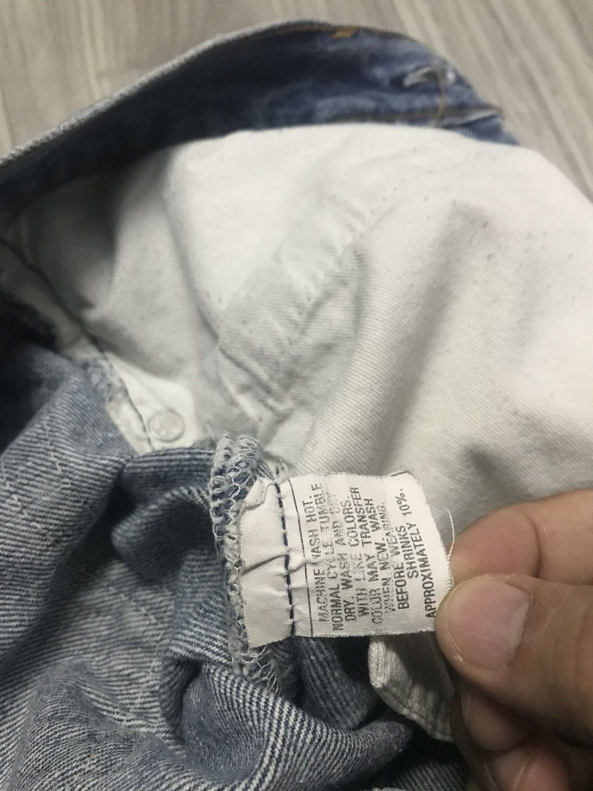Levi's × Levi's Vintage Clothing × Vintage Vintage 80s Iconic Levis 501 Denim Jeans Size US 28 / EU 44 - 23 Thumbnail