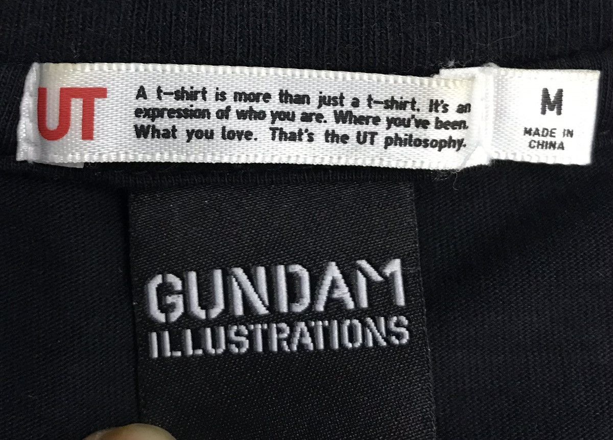 Anime × Uniqlo Vintage Uniqlo Movile Suit Gundam Unicorn Shirt Size US M / EU 48-50 / 2 - 7 Thumbnail