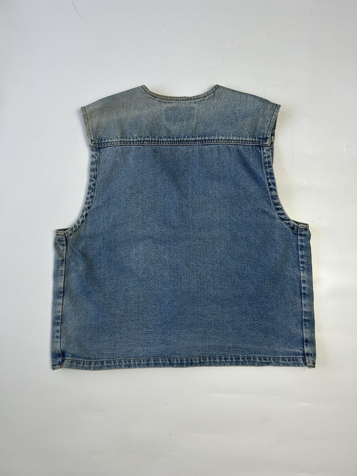Vintage RUCK DAM DENIM VEST Size US XXL / EU 58 / 5 - 4 Thumbnail