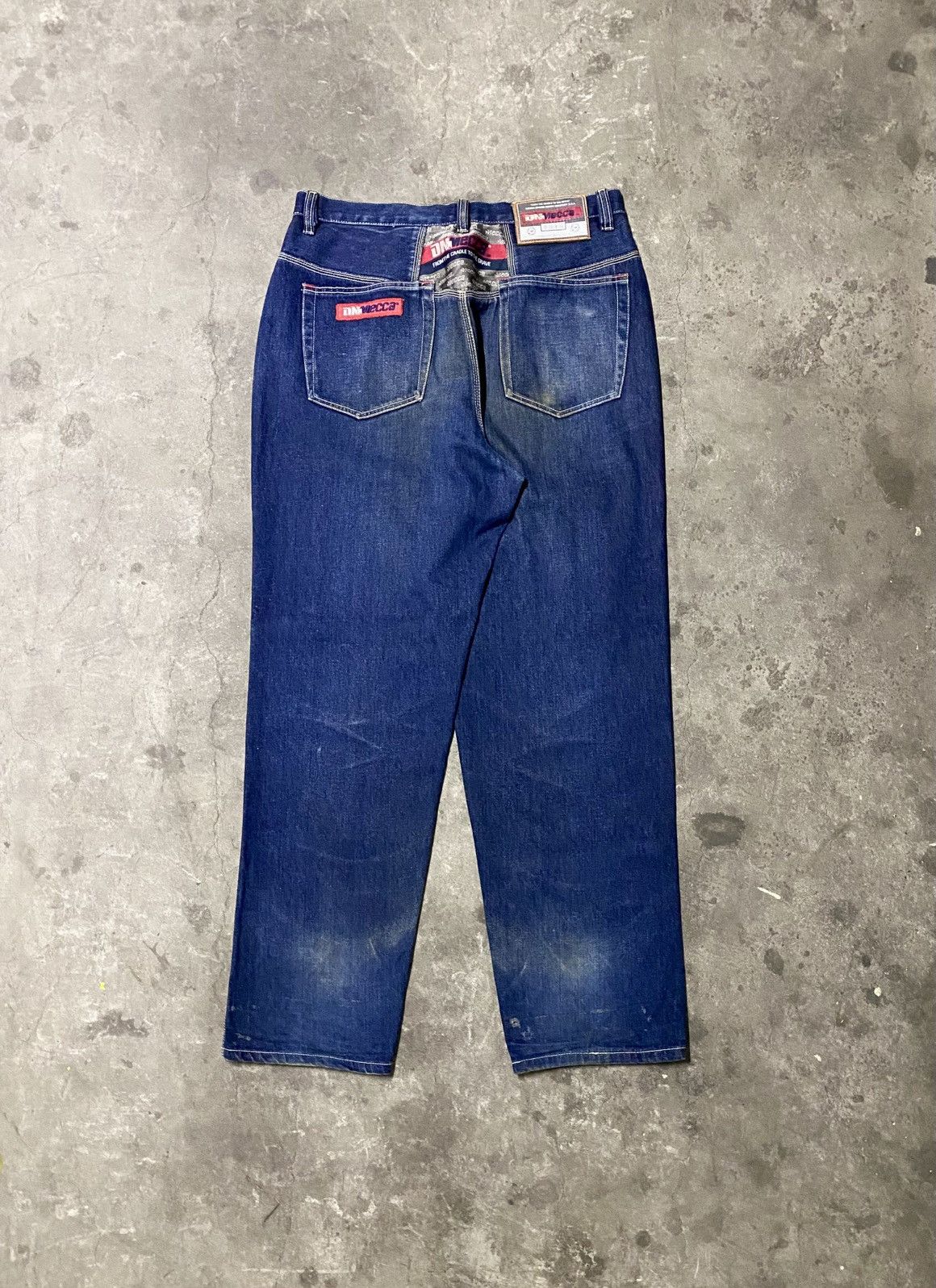 Mecca Vintage 90s MECCA USA Baggy Denim Y2K Skate Pants Size US 36 / EU 52 - 1 Thumbnail