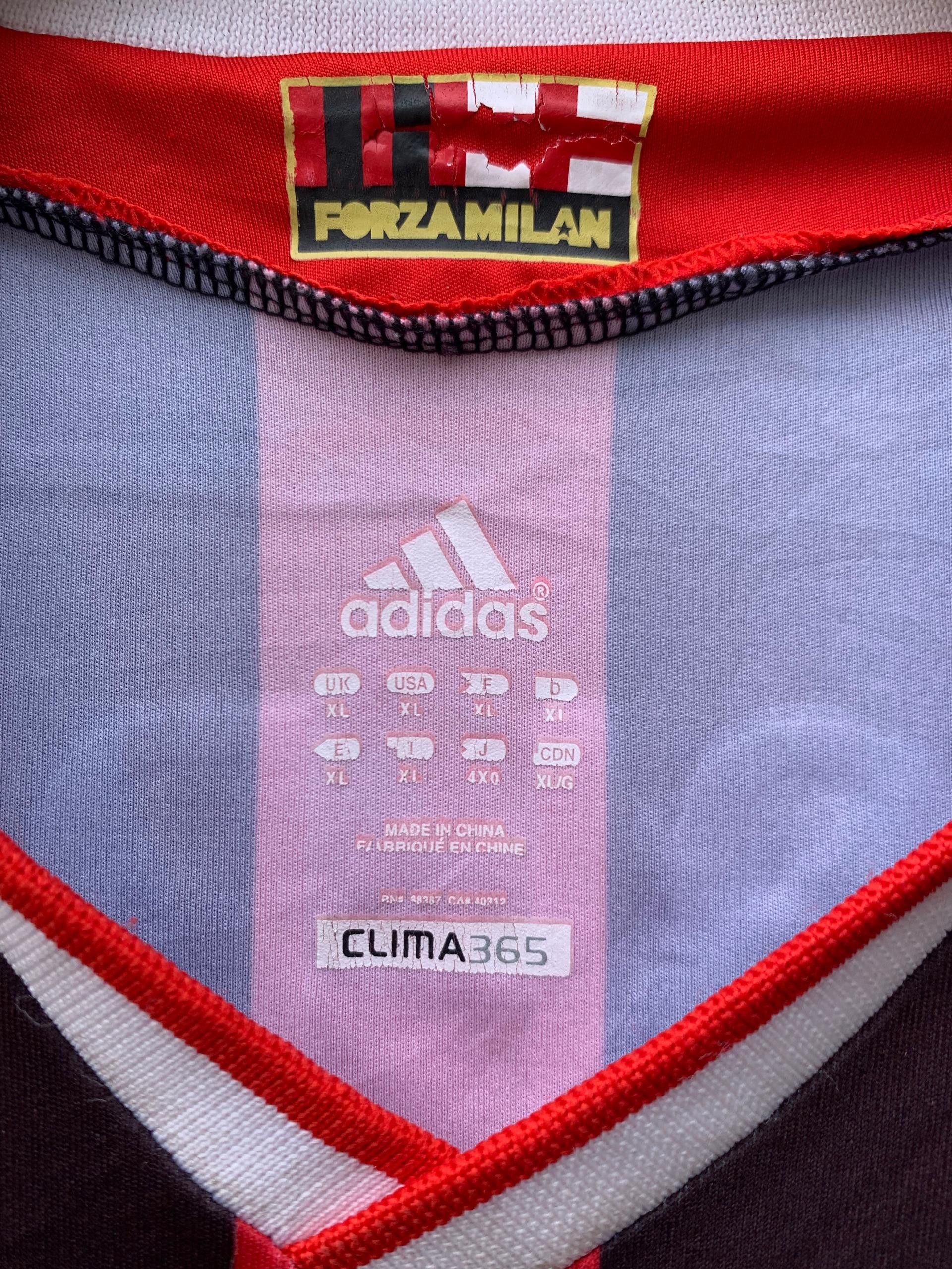 Vintage Vintage AC MILAN Maldini Jersey Size US XL / EU 56 / 4 - 7 Thumbnail