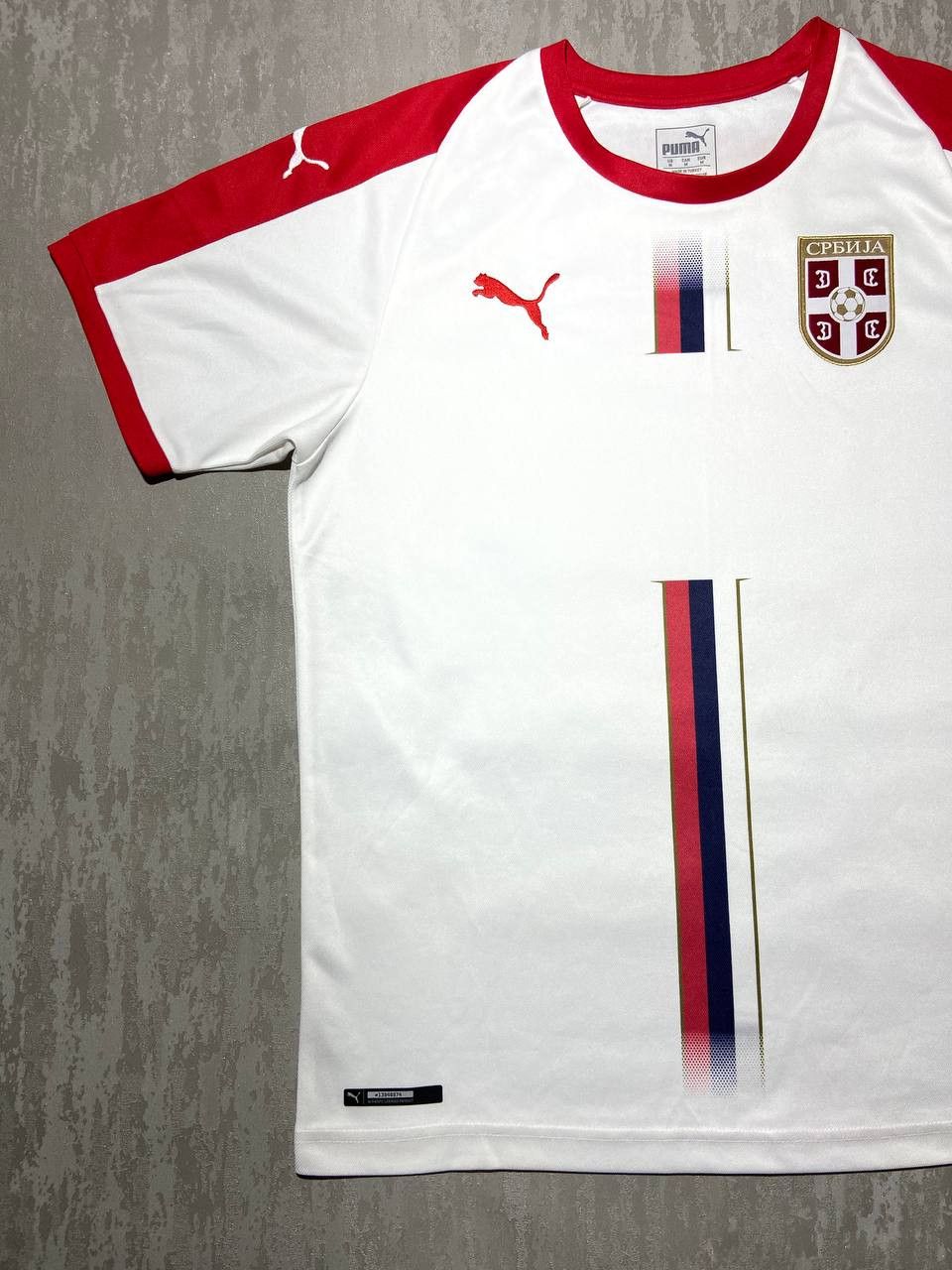 Puma Puma 2018-20 Serbia Away Shirt Jersey Size US M / EU 48-50 / 2 - 2 Thumbnail