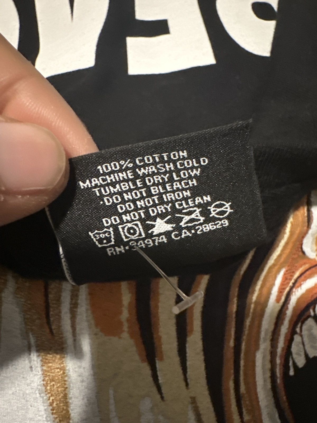 Stussy Stussy Peace Hand Tee Size US M / EU 48-50 / 2 - 9 Thumbnail