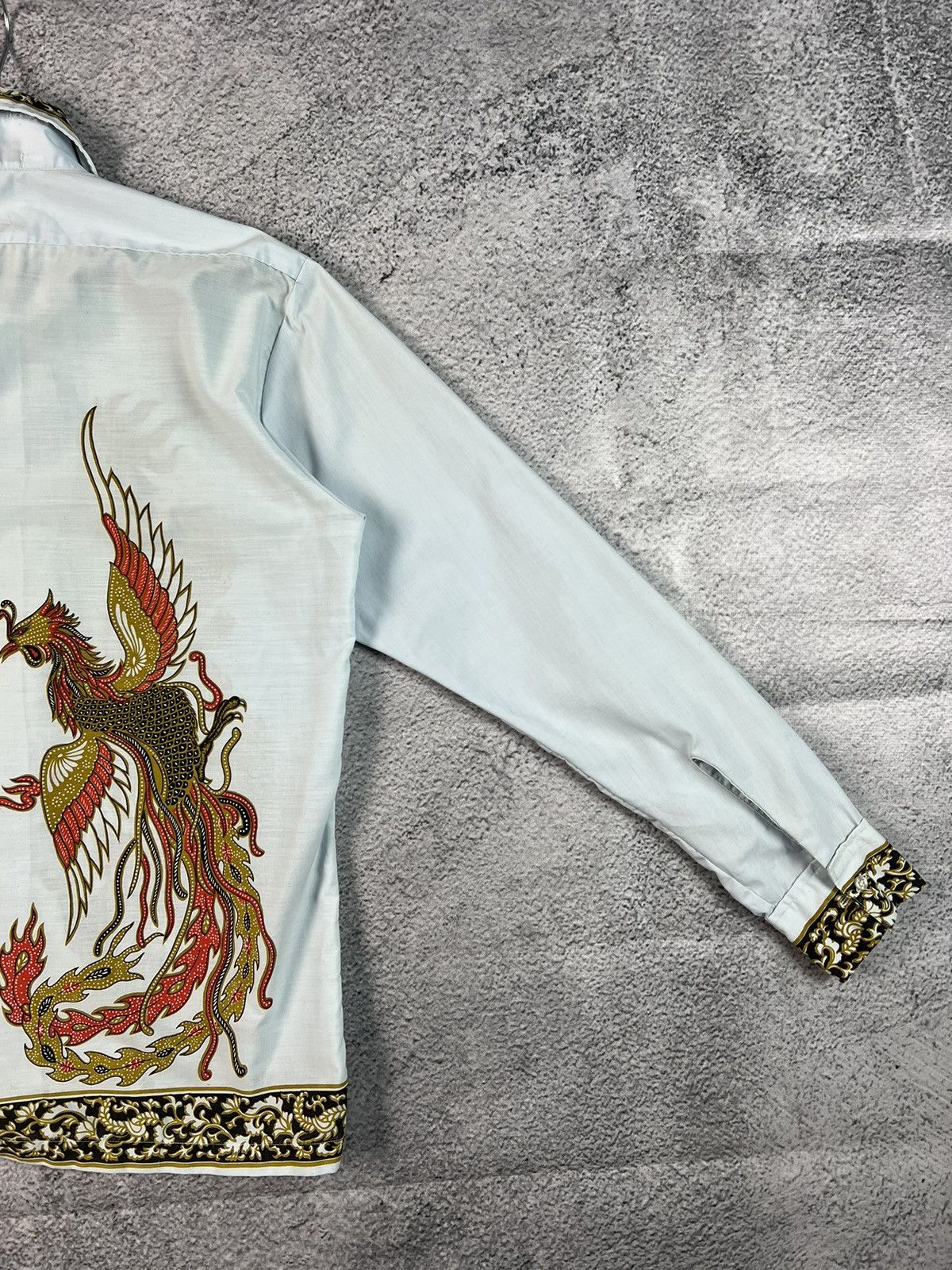 Vintage Vintage Avant Garde long sleeve shirt dragon Size US M / EU 48-50 / 2 - 7 Thumbnail