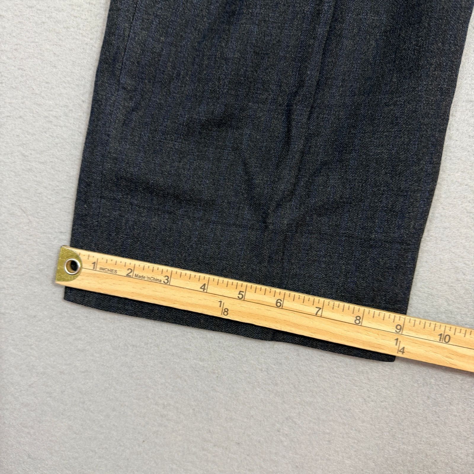 Vintage Vintage Hart Schaffner & Marx Wool Pants 33x30 Gray Blue Size US 33 - 12 Thumbnail