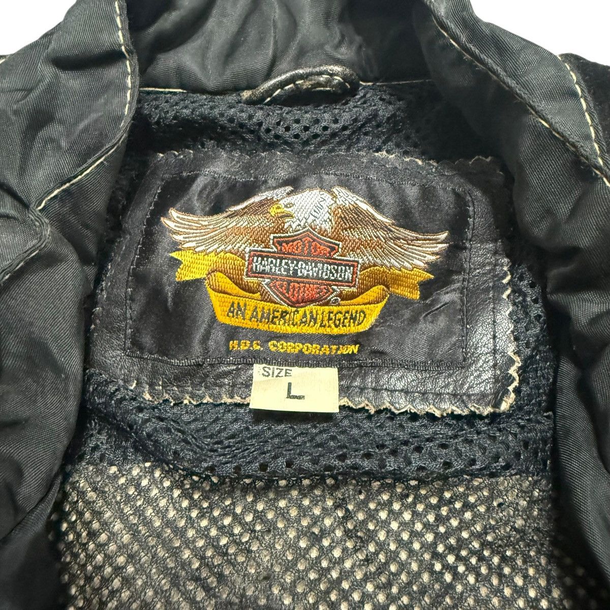 Harley Davidson Harley Davidson Motorcycle Riding Leather Jacket Size US M / EU 48-50 / 2 - 7 Thumbnail