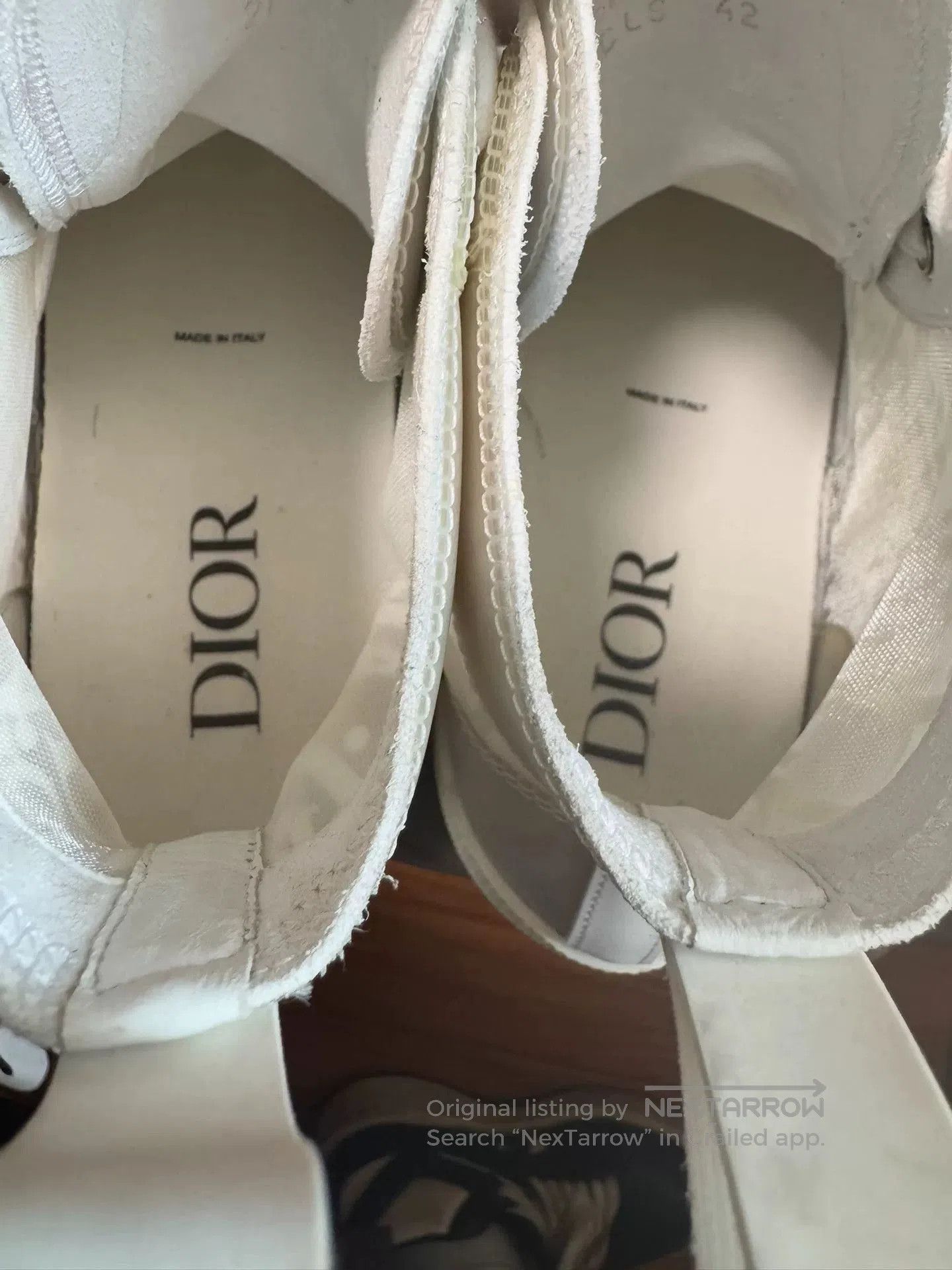 Dior Dior Transparent High-Top Sneakers Size 42. Size US 9 / EU 42 - 6 Thumbnail