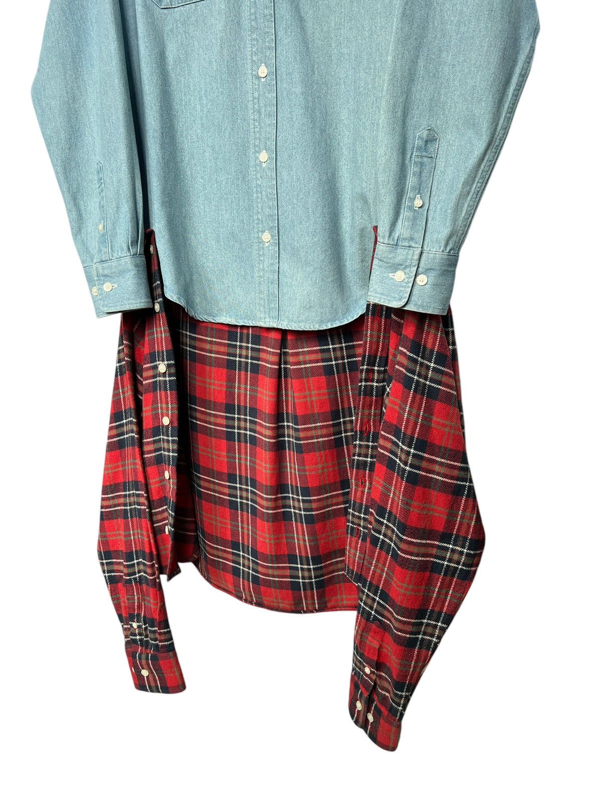 PHENOMENON Phenomenon AW2014 Reconstruct Button Up Shirt Size US M / EU 48-50 / 2 - 7 Thumbnail