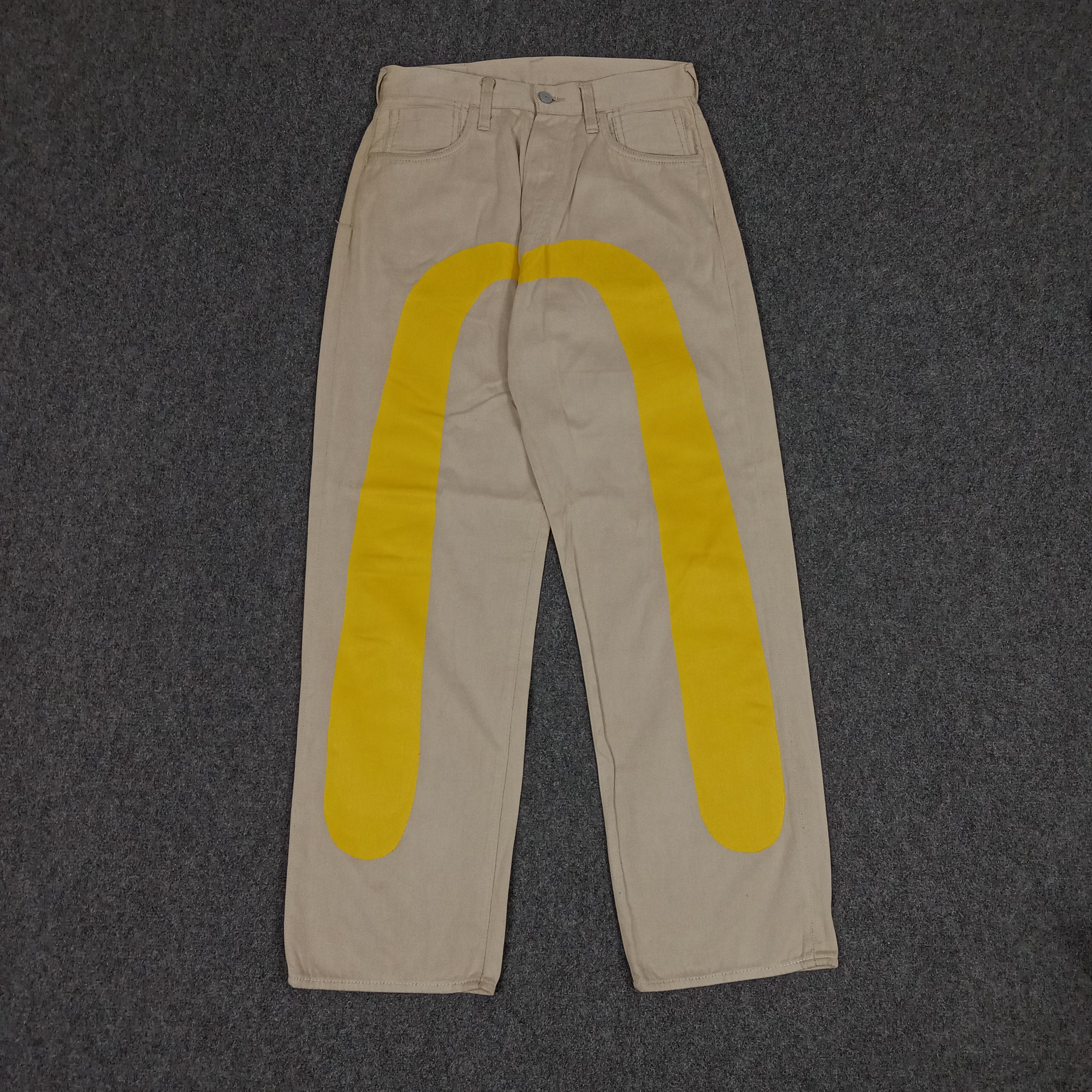 Evisu Japanese Brand Daicock Custom Art Pants