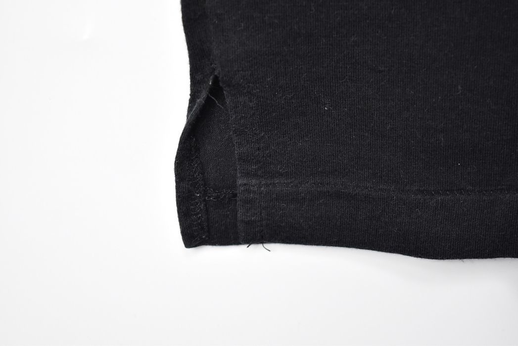 Yohji Yamamoto checker plain black t-shirt/29131 - 860 50 | Grailed