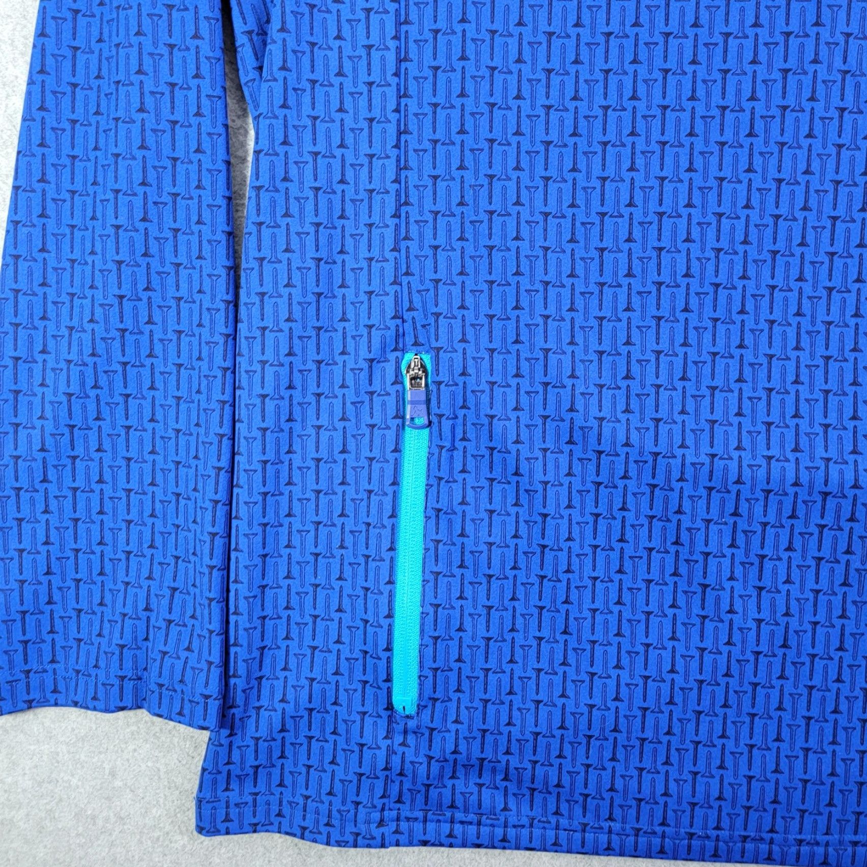 Vintage Birdie Bound shirt Mens XL Blue Golf 1/4 Zip Long Sleeve Pullover Graphic Print 2020s Activewear Golf Tee Size US XL / EU 56 / 4 - 5 Thumbnail