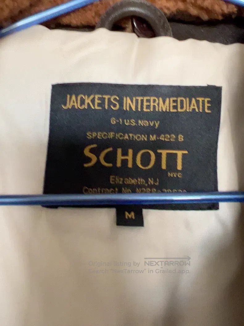 Schott Schott Leather coat Size US M / EU 48-50 / 2 - 2 Thumbnail