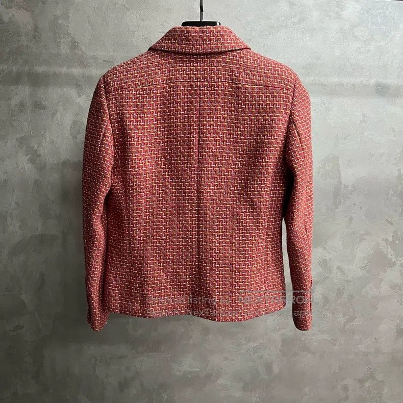 Chanel Chanel Brick-red single-breasted lapel jacket Size XS / US 0-2 / IT 36-38 - 2 Thumbnail