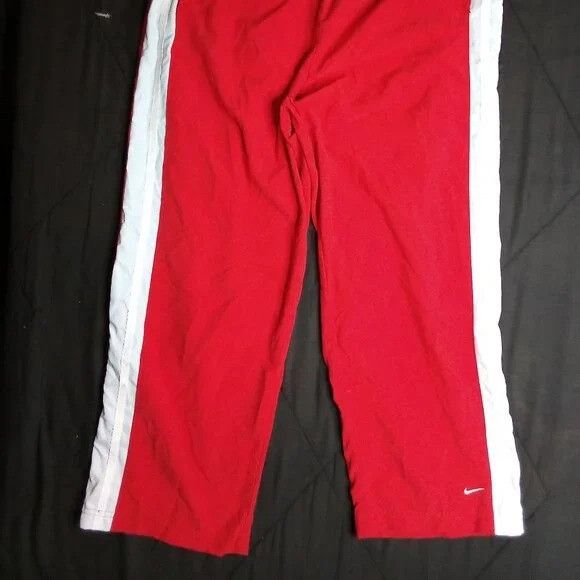 Nike × Vintage Vintage Y2K Nike Striped Wind Pants Joggers Trainers Capri Size 32" / US 10 / IT 46 - 3 Thumbnail