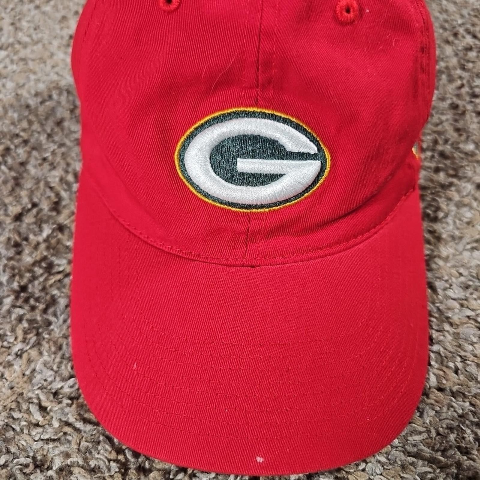 Reebok Green Bay Packers American Family Red Hat Reebok NFL OnField Size ONE SIZE - 2 Thumbnail