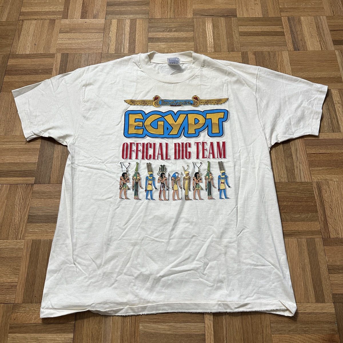 Hanes Vintage Busch Gardens Egypt tee Size US XL / EU 56 / 4 - 1 Thumbnail