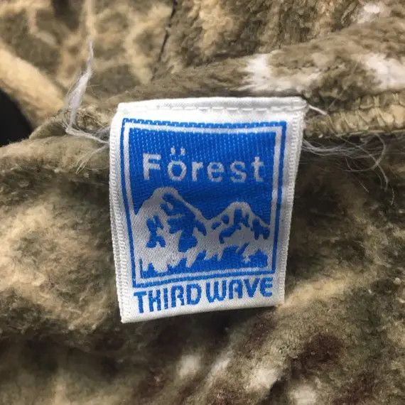 Vintage Vtg Forest THIRD WAVE Navajo Aztec Fleece Jacket Outdoor Size L / US 10 / IT 46 - 8 Thumbnail