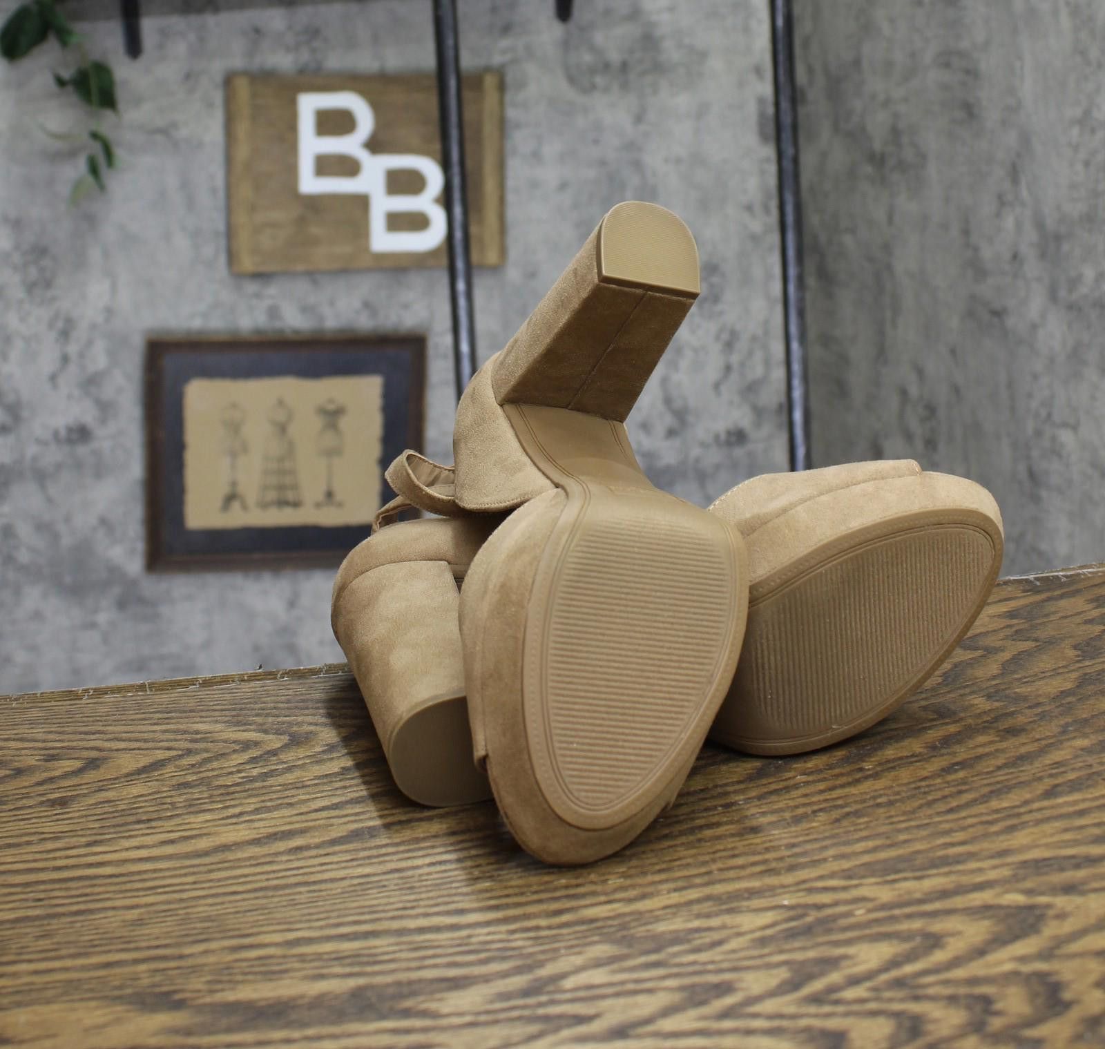 Other Nwt Sun + Stone Platform Sandals Sand Stone Brown 10.5m Size US 10.5 / IT 40.5 - 5 Thumbnail