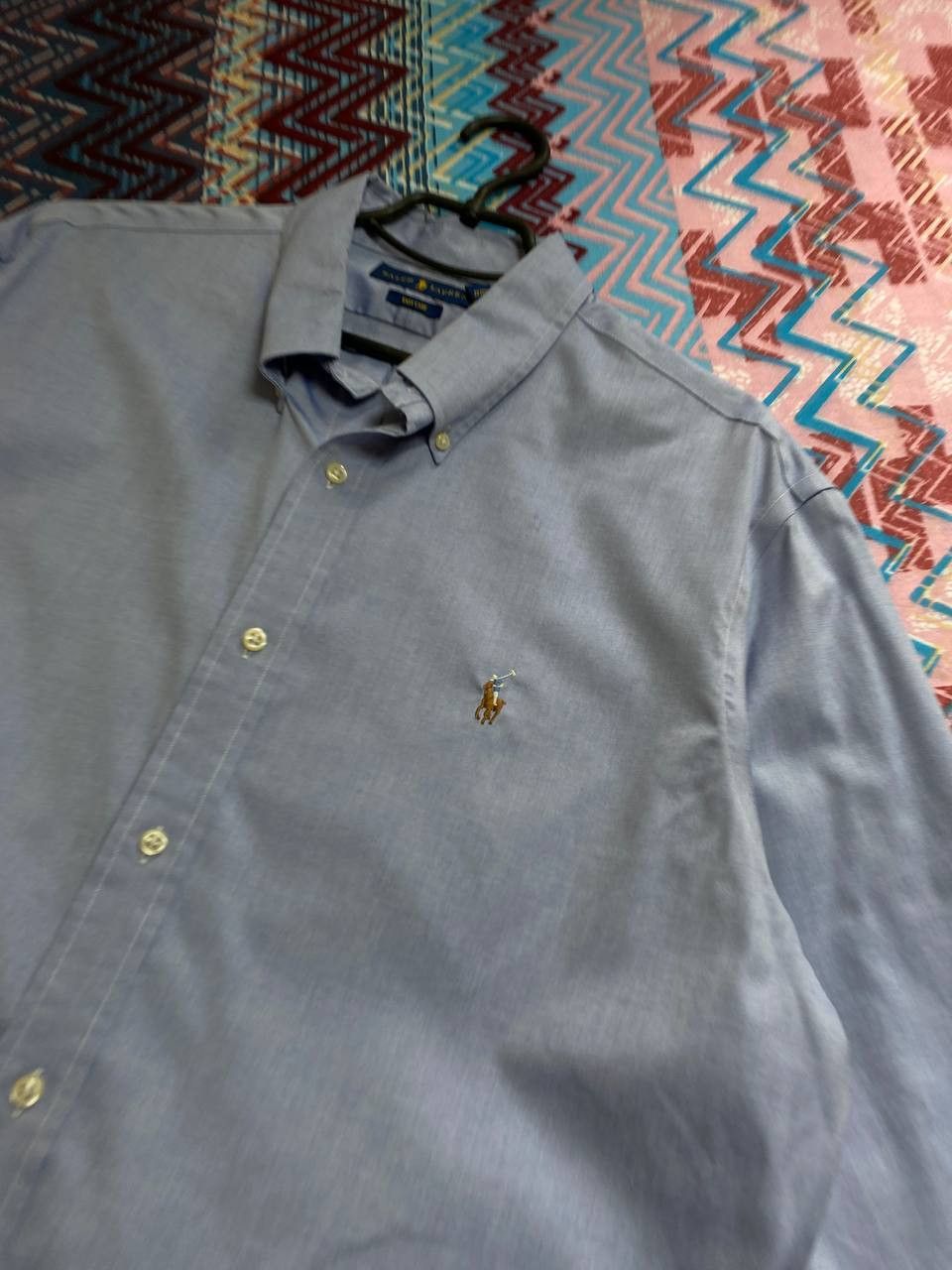 Ralph Lauren Vintage Y2K shirt Ralph Lauren easy care logo Size US XL / EU 56 / 4 - 6 Thumbnail