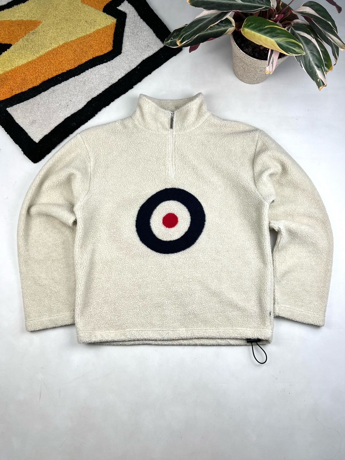 JNCO × Japanese Brand Lambretta vintage Baggy fleece Big logo Drill Streetwear Y2K Size US L / EU 52-54 / 3 - 14 Thumbnail