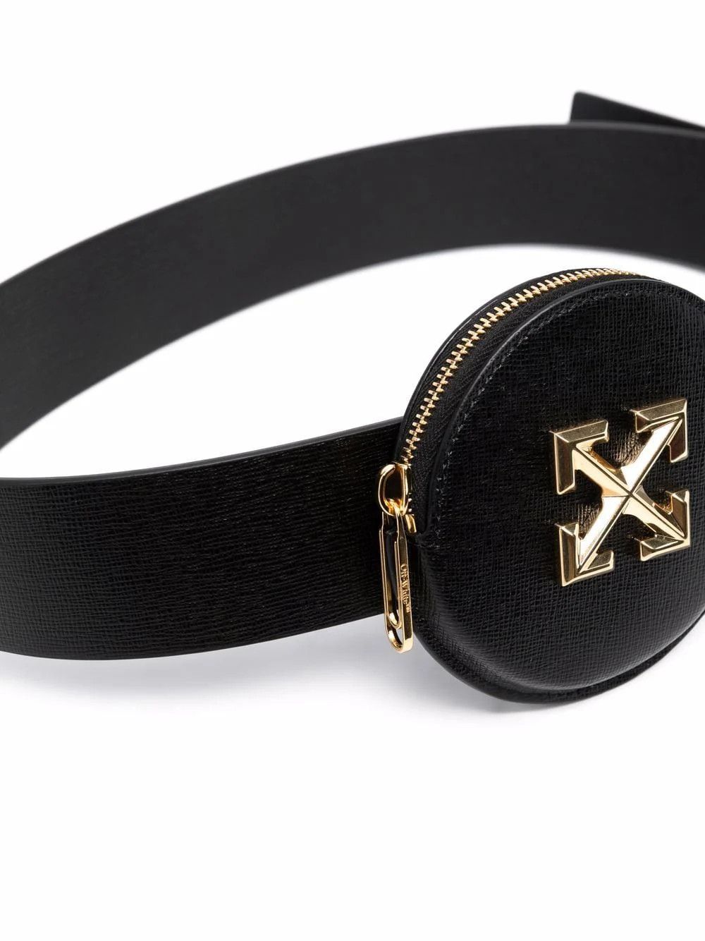 Off-White o1gr1nt0125 Size: OS / Coin Purse Strap Wallet in Black Size ONE SIZE - 2 Thumbnail