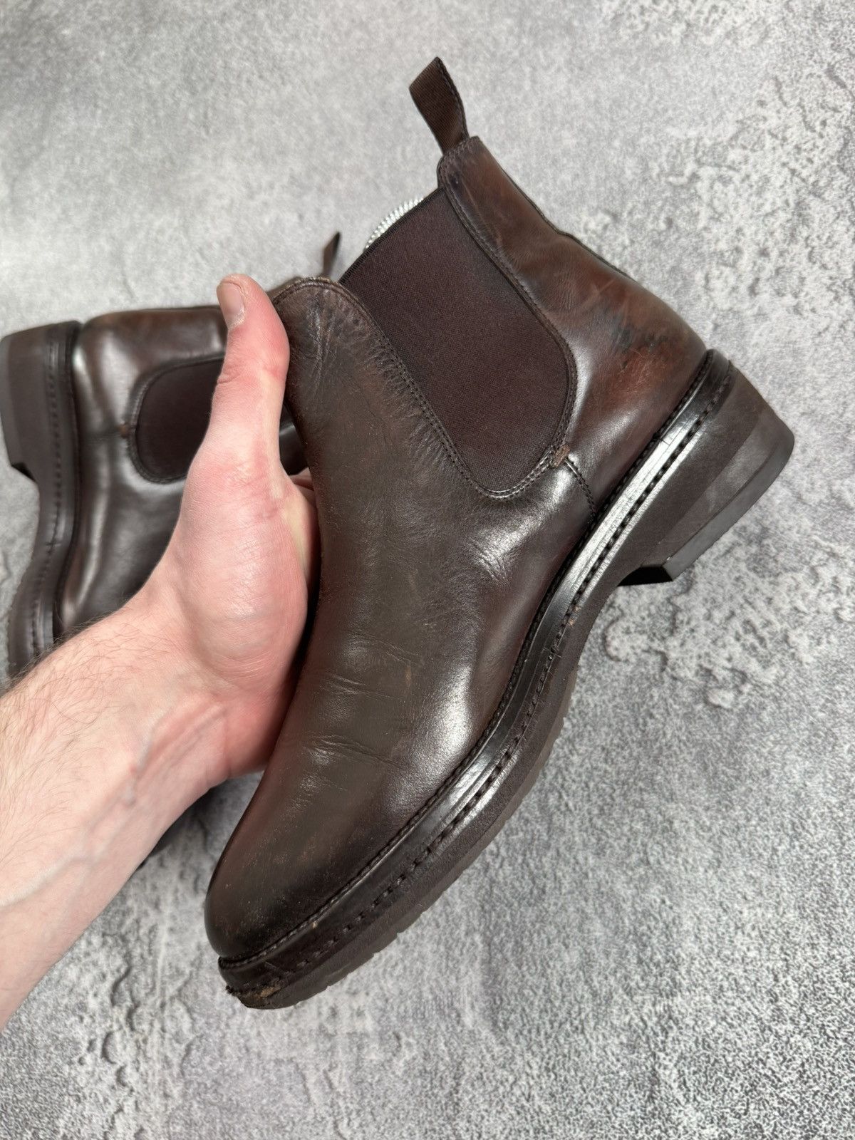 Santoni Santoni Women’s Brown Leather Chelsea Boots – Size EU 38 Size US 8 / IT 38 - 15 Thumbnail