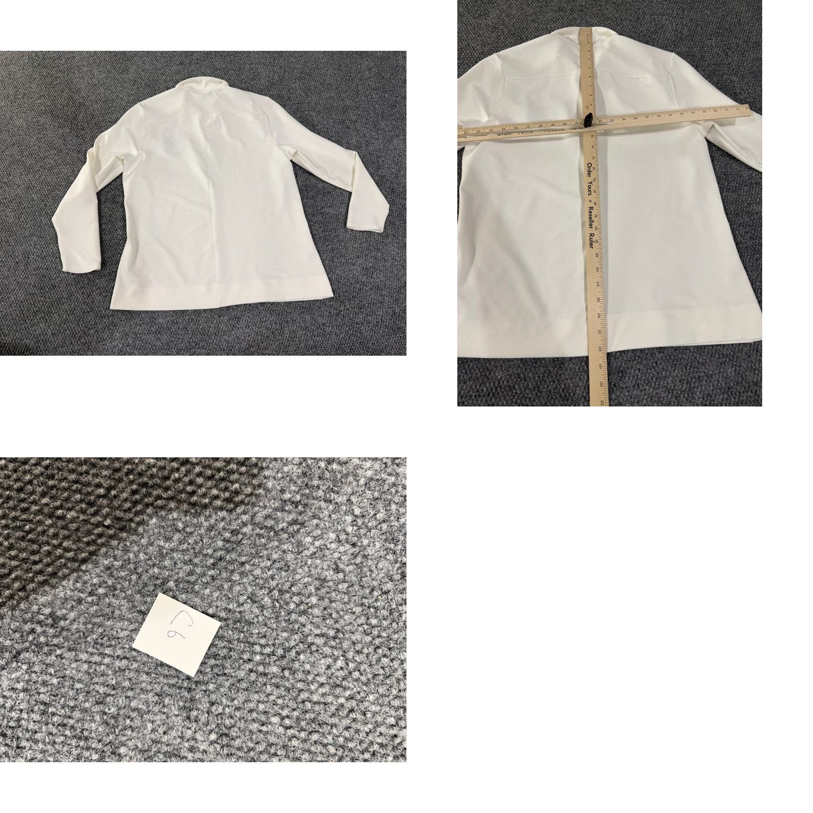 Nike Nike Sweatshirt Womens Large Quarter Zip Pullover White Pullover Lightweight Logo Long Sleeve Regular Machine Washable Nike Sportswear Adults Womens Size L / US 10 / IT 46 - 8 Thumbnail