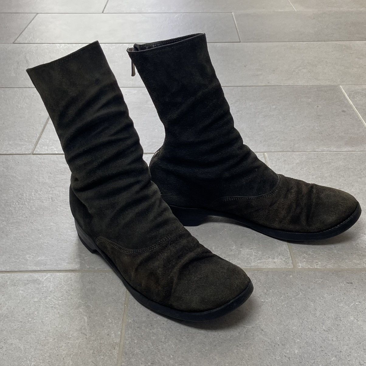 Guidi Guidi Suede Backzip Boots | Grailed