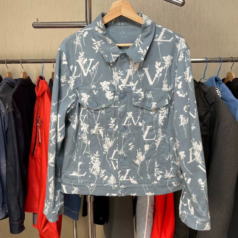 Louis Vuitton Louis Vuitton SS23 Floral Denim Jacket Size US M / EU 48-50 / 2 - 1 Thumbnail