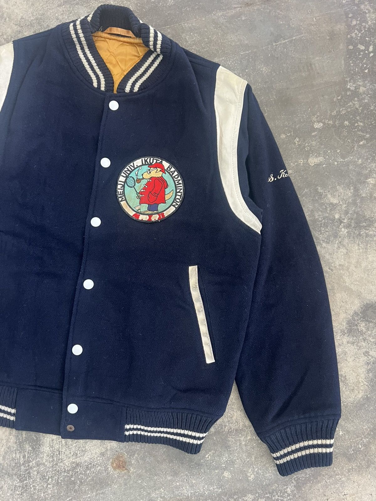 Japanese Brand Vintage Jofre Meiji Univ. Varsity Jacket Size US L / EU 52-54 / 3 - 5 Thumbnail