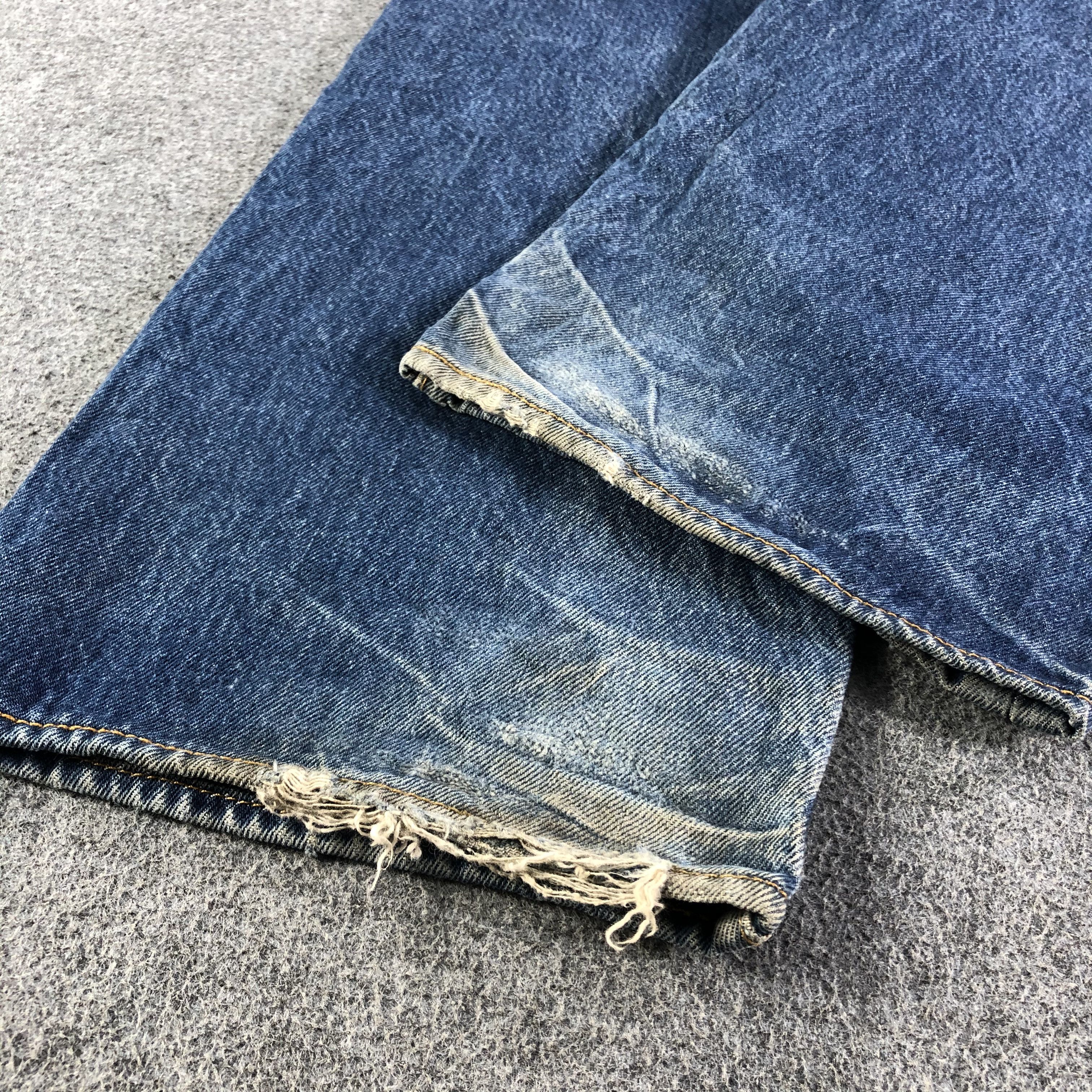 Levi's Vintage Blue Wash Levis 501 Jeans-J3072 Size US 41 - 6 Thumbnail