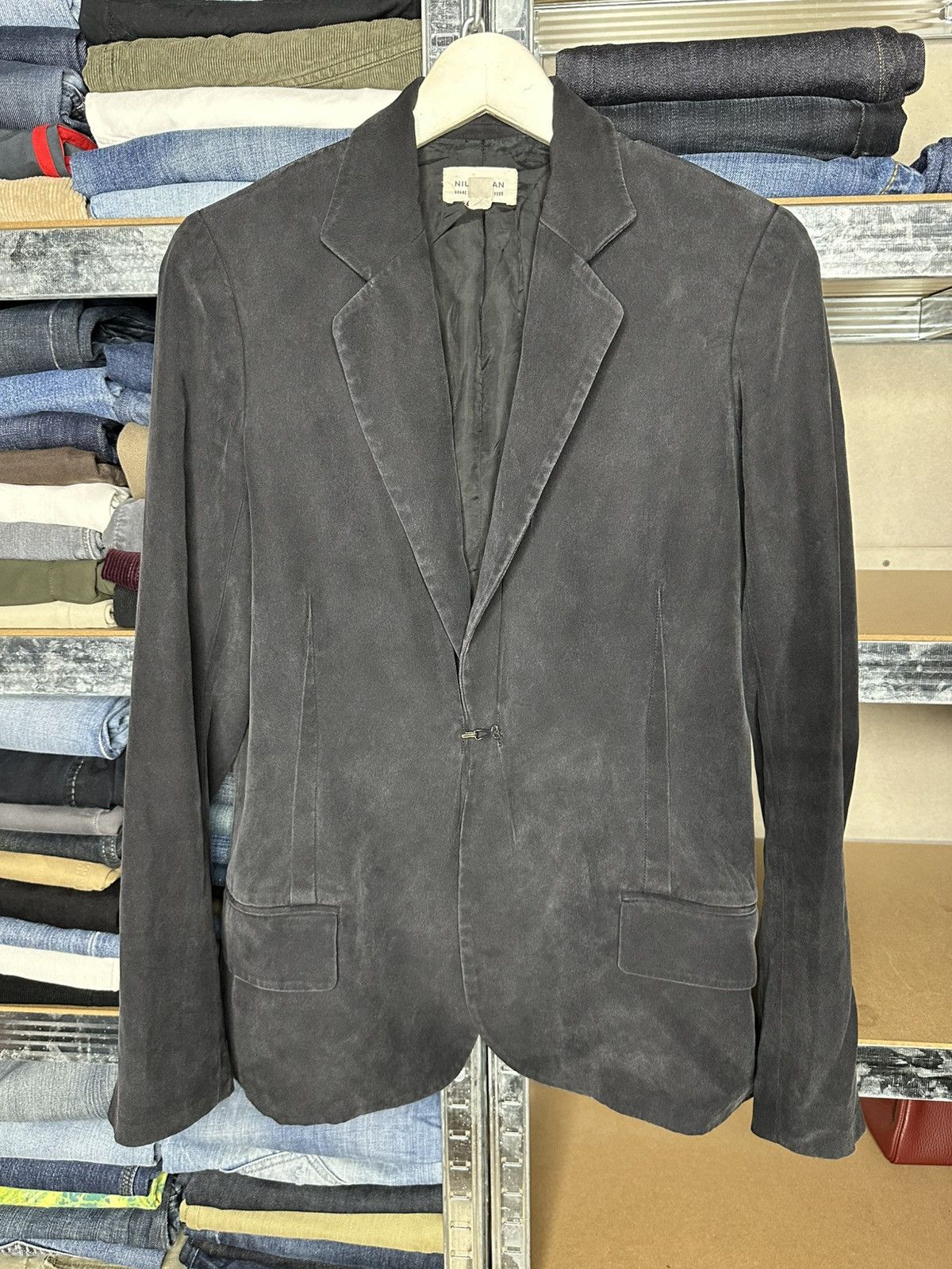 Nili Lotan NILI LOTAN 100% Silk Blazer Jacket Women's Size 8 Size M / US 6-8 / IT 42-44 - 1 Thumbnail