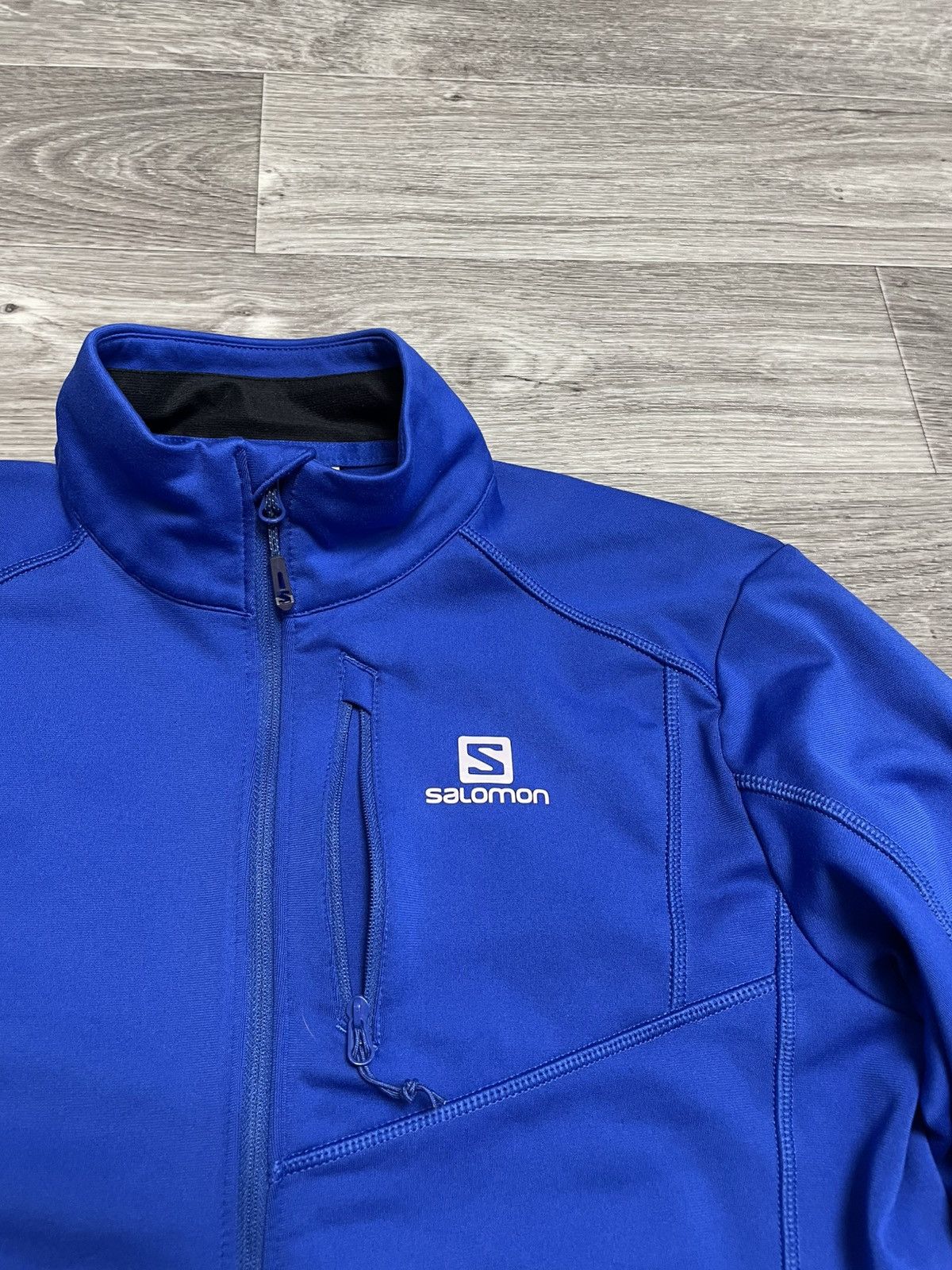 Salomon Salomon AdvancedSkin Warm Softshell Full Zip Jacket Size US S / EU 44-46 / 1 - 7 Thumbnail