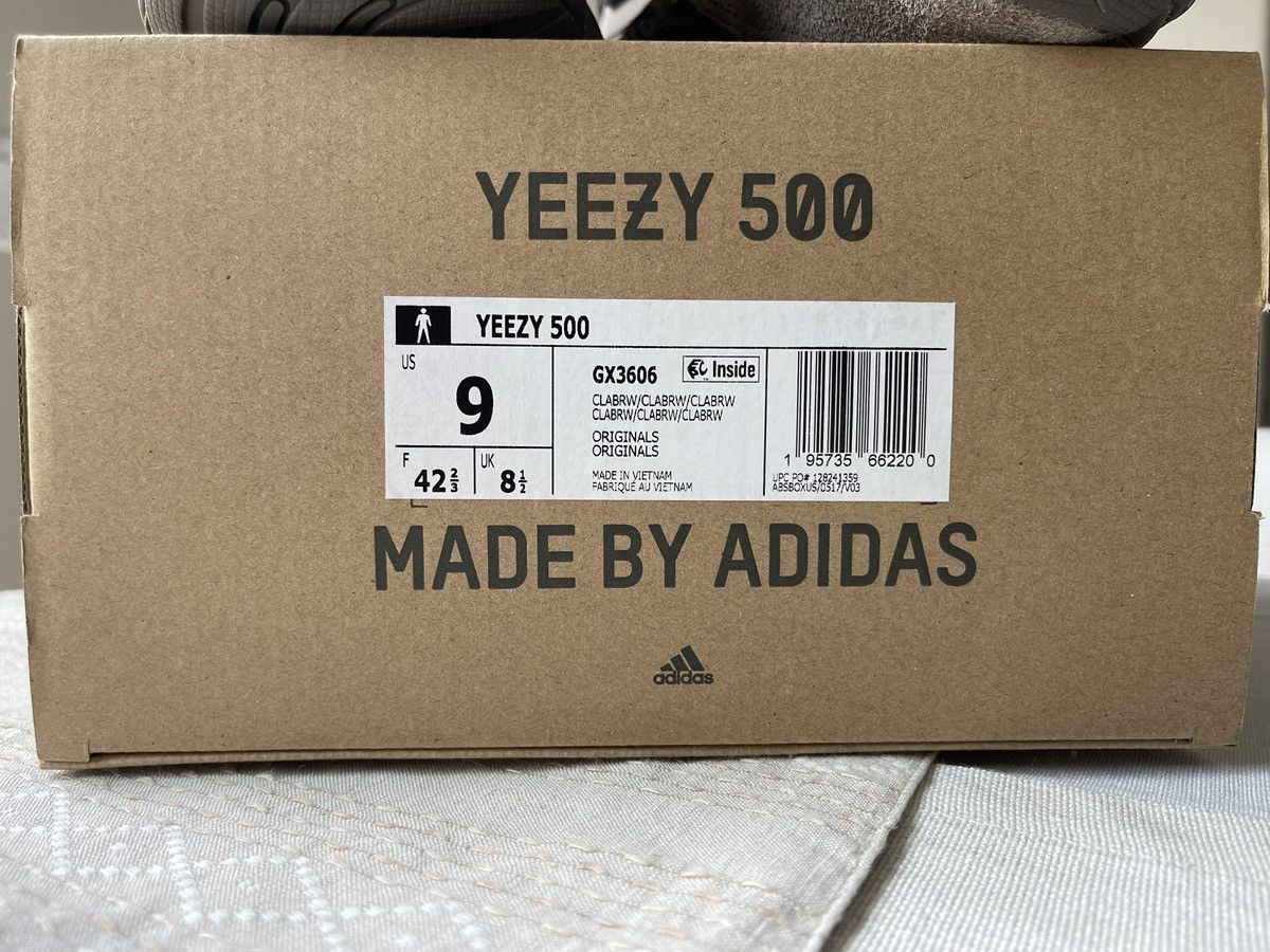 Adidas × Yeezy Adidas Yeezy 500 Size US 9 / EU 42 - 7 Thumbnail
