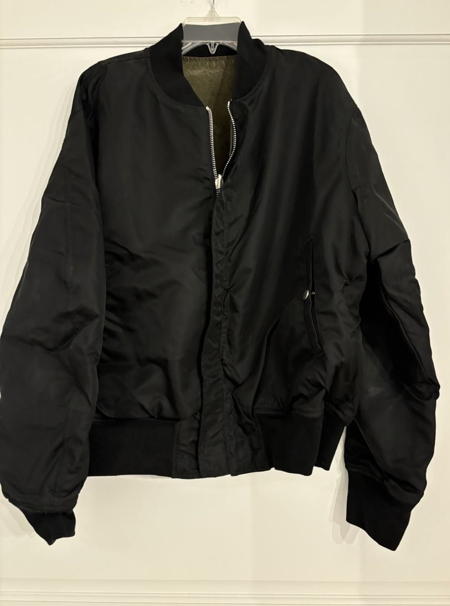 Givenchy $3.8k Givenchy Reversible Denim Bomber Jacket Size US L / EU 52-54 / 3 - 9 Thumbnail