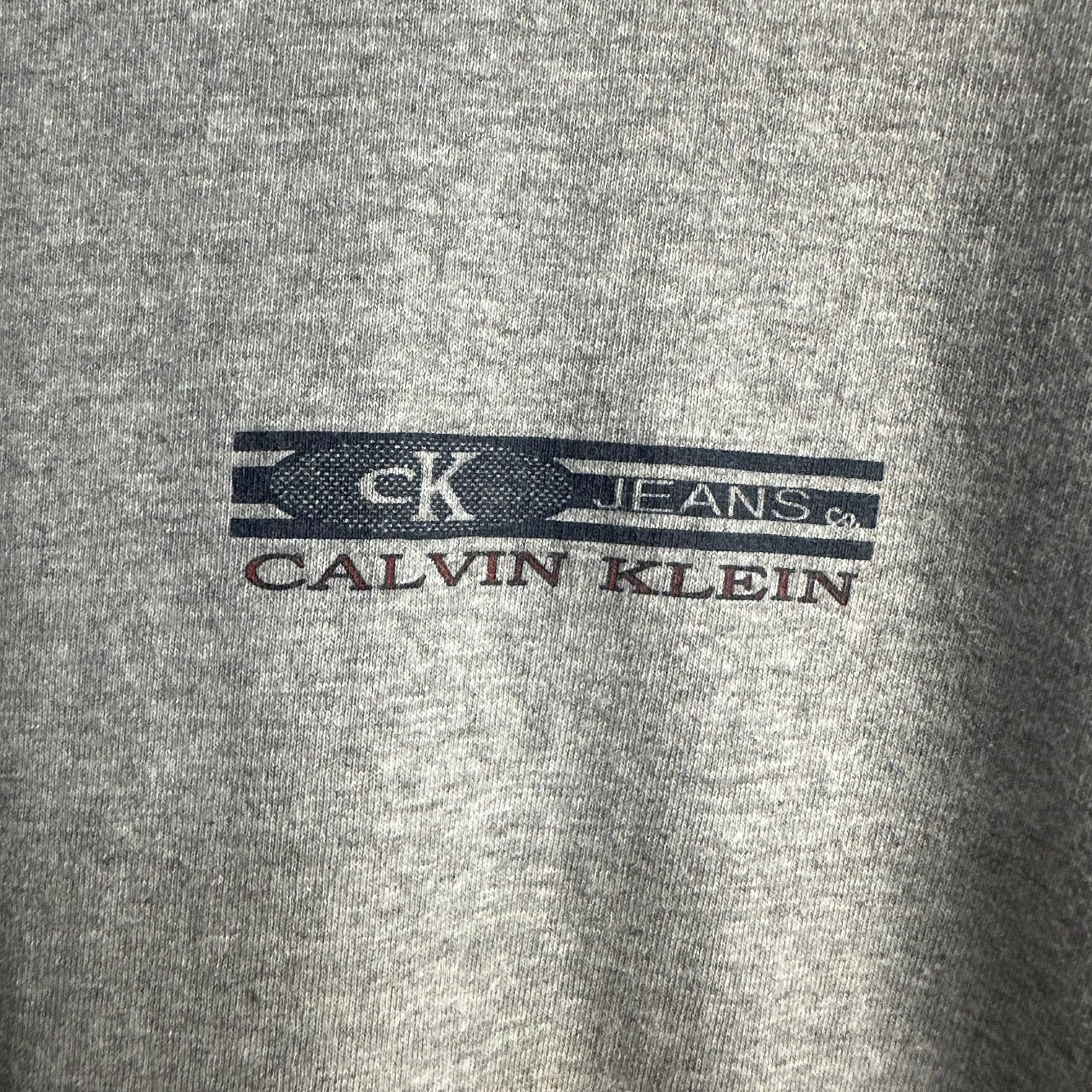 Vintage Vintage 2000s Calvin Klein T-Shirt Size US L / EU 52-54 / 3 - 4 Thumbnail