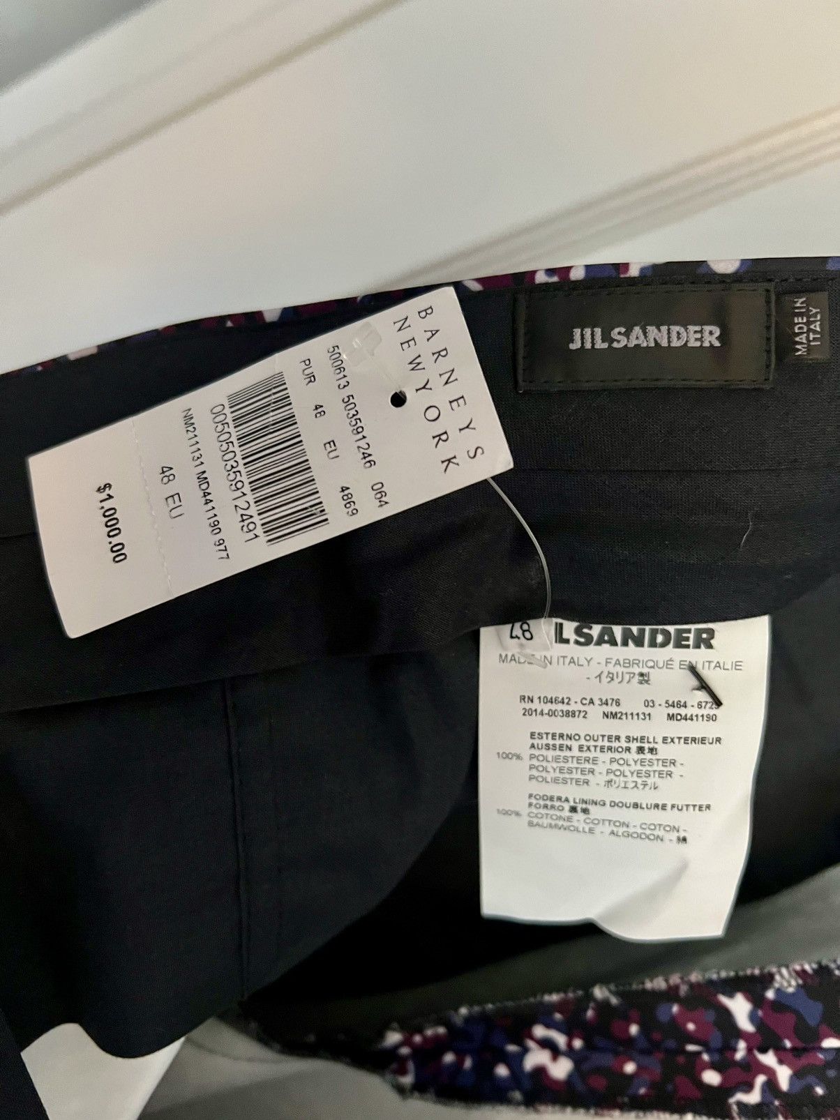 Jil Sander Jil Sander Mens Pants Runway F/W 2014 Size US 36 / EU 52 - 7 Thumbnail
