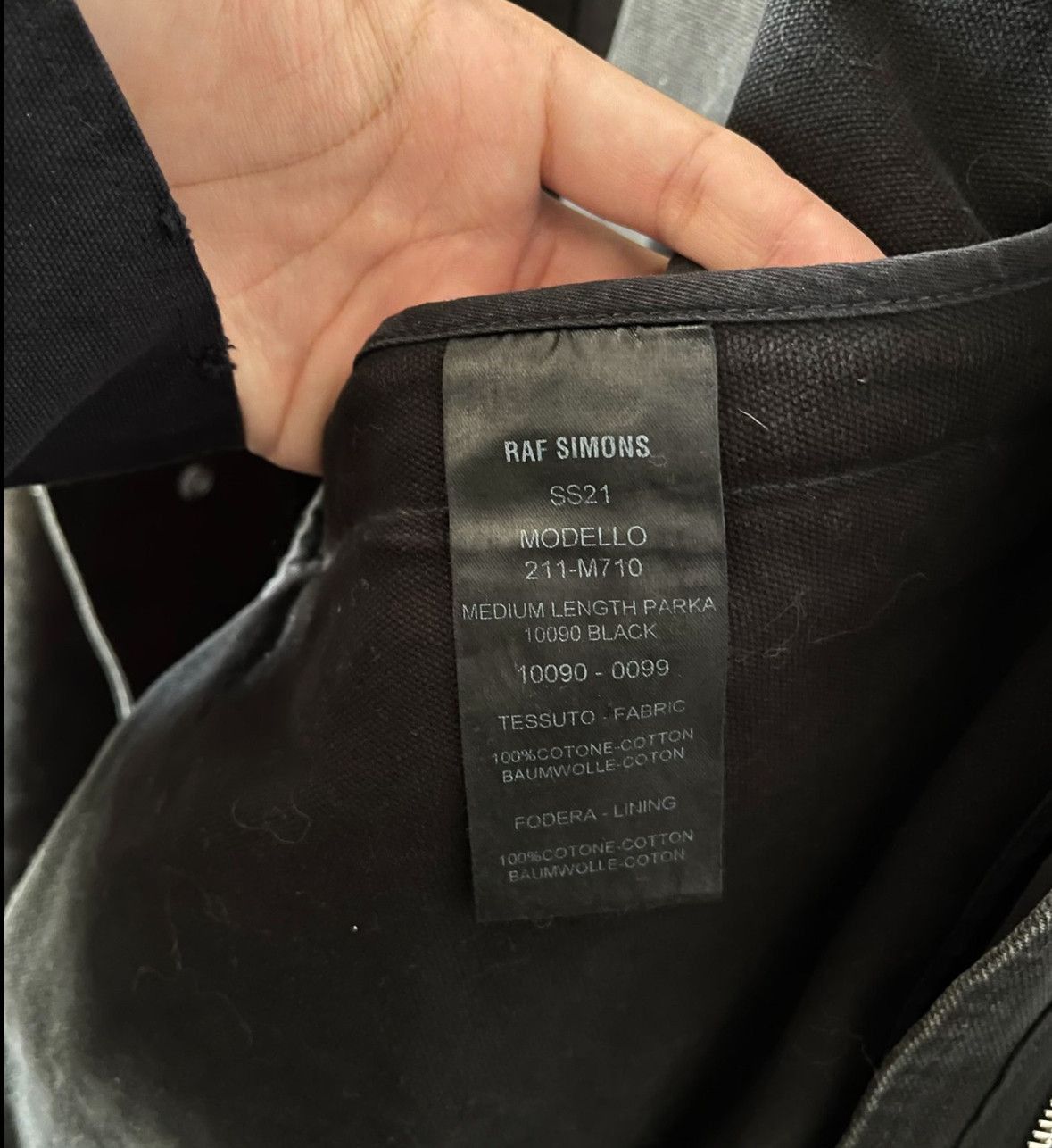 Raf Simons Raf Simons Locomotive Medallion Washed Aged parka-2505 Size US S / EU 44-46 / 1 - 9 Thumbnail