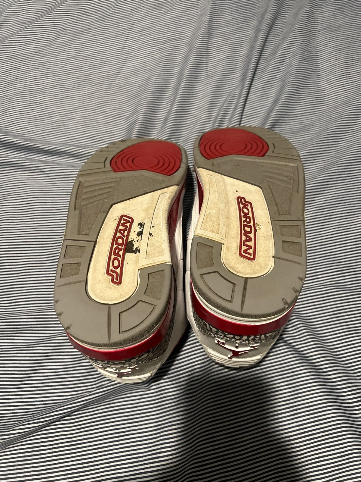 Jordan Brand Jordan 3 Cardinal Red Size US 11 / EU 44 - 5 Thumbnail