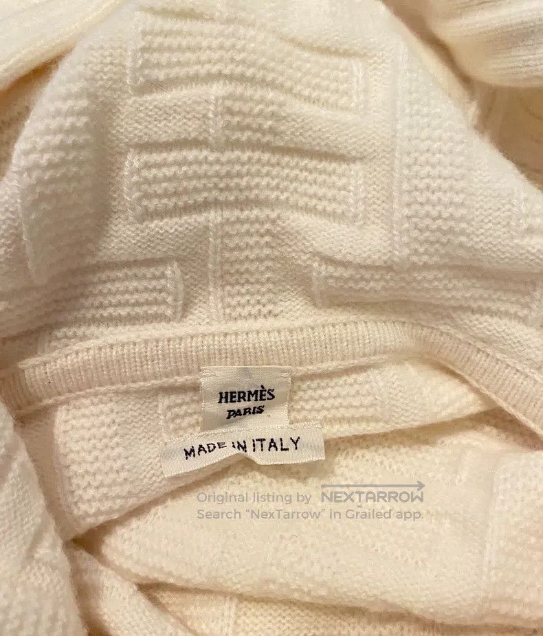 Hermes Hermes Knit Short Sleeve Sweatshirt Size XXS / US 00 / IT 34 - 5 Thumbnail